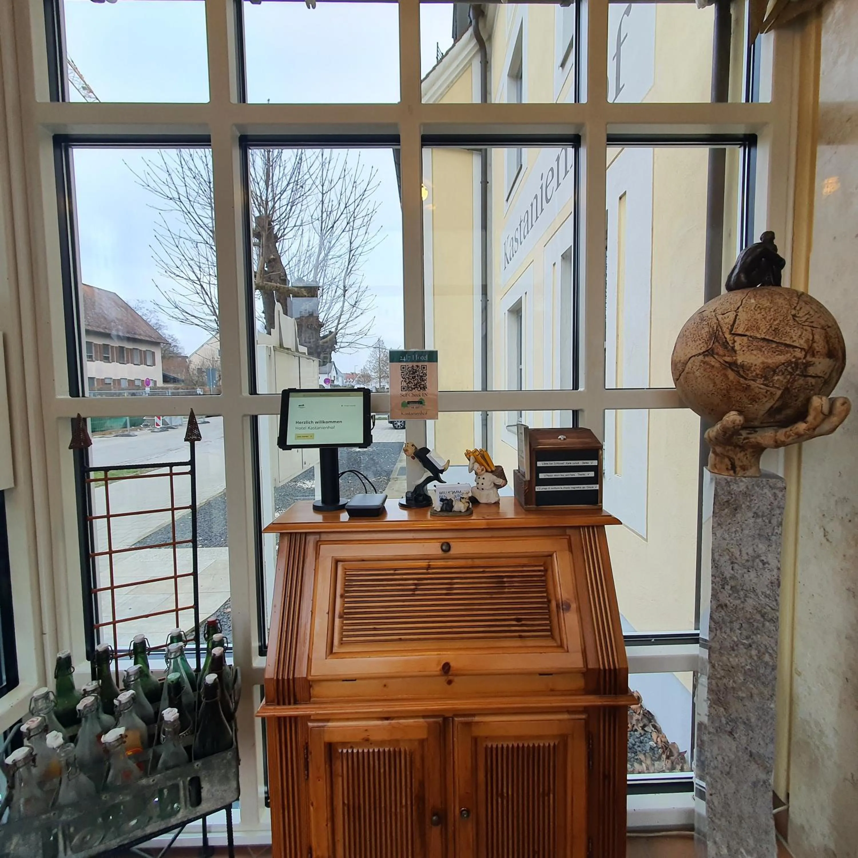 Lobby or reception in Hotel - Restaurant Kastanienhof Lauingen