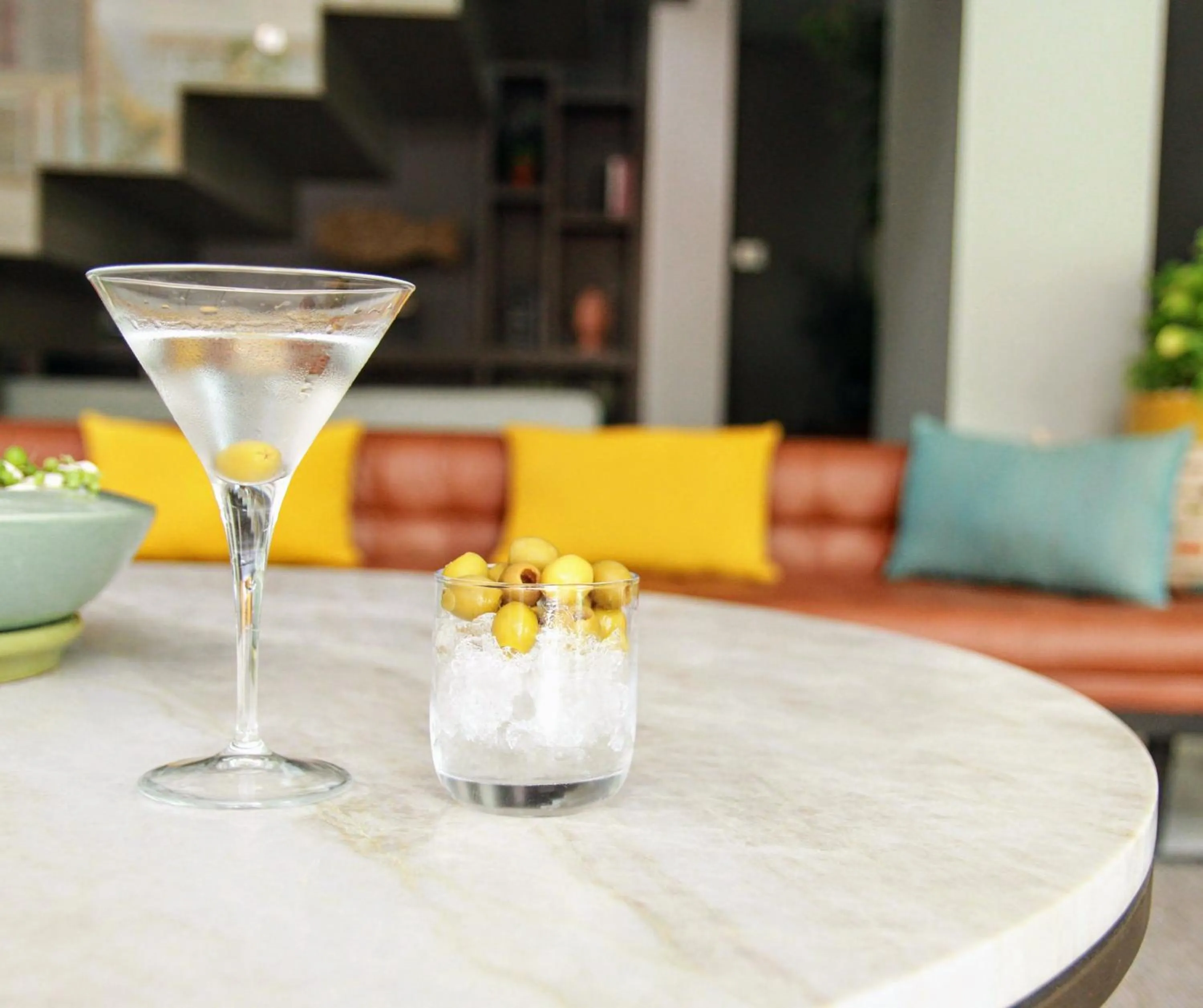 Living room in Metria Hotel