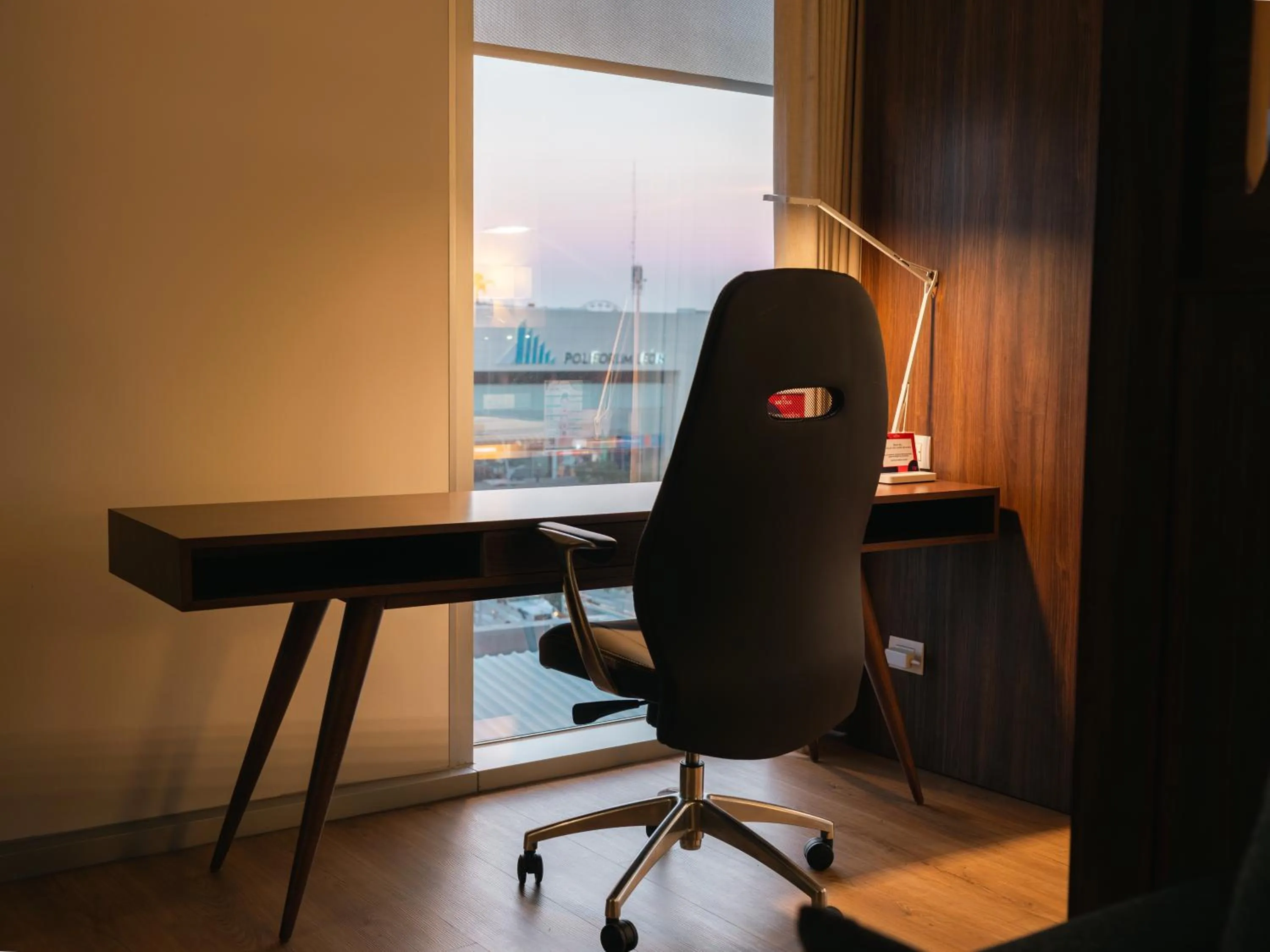 Seating area in Metria Hotel