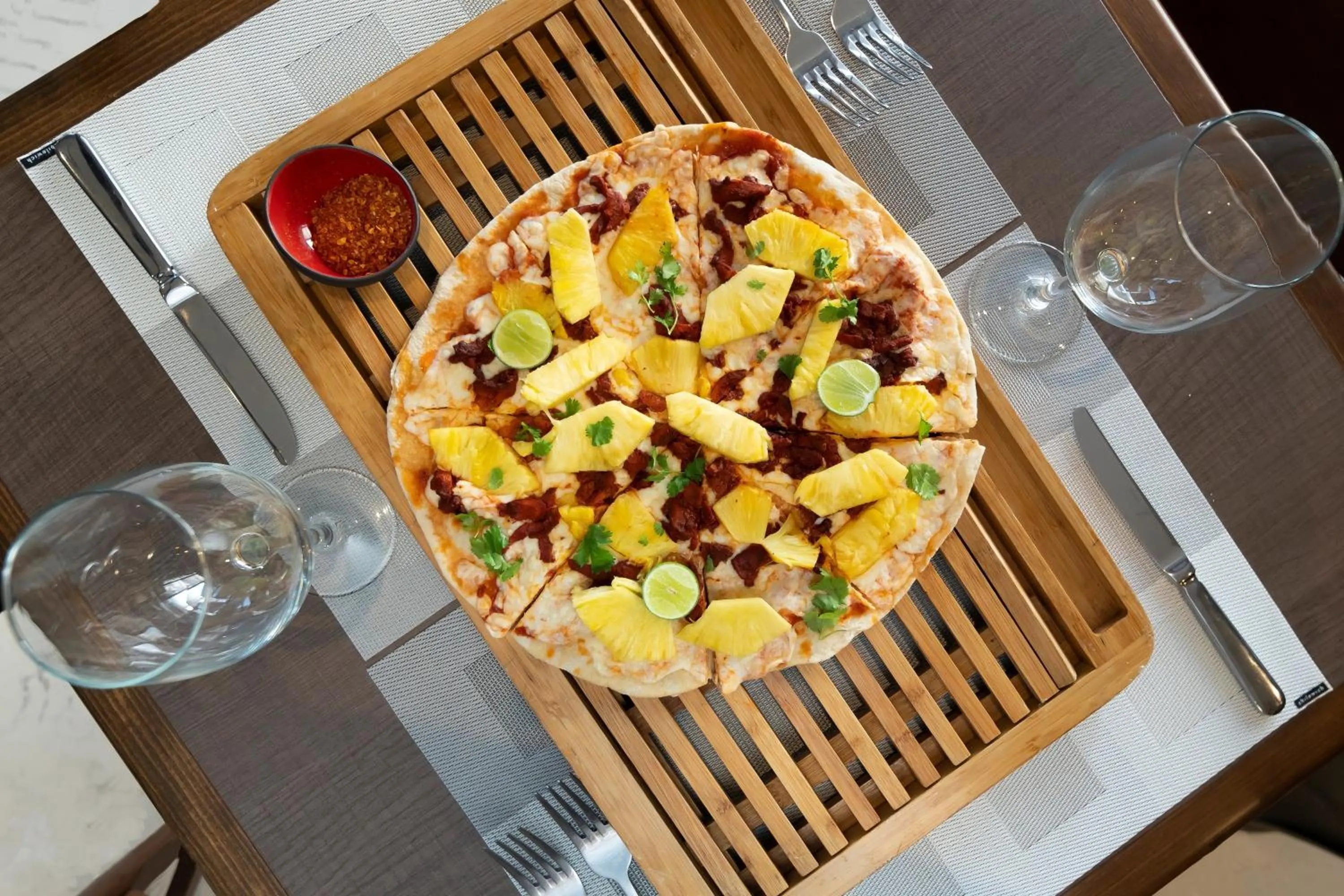 Food in Metria Hotel