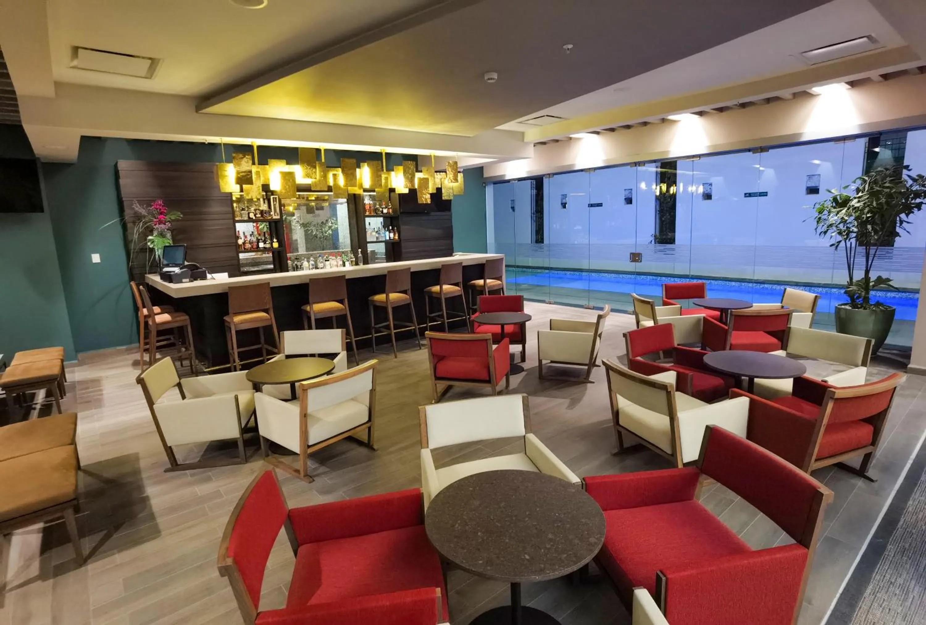 Lounge or bar in Metria Hotel