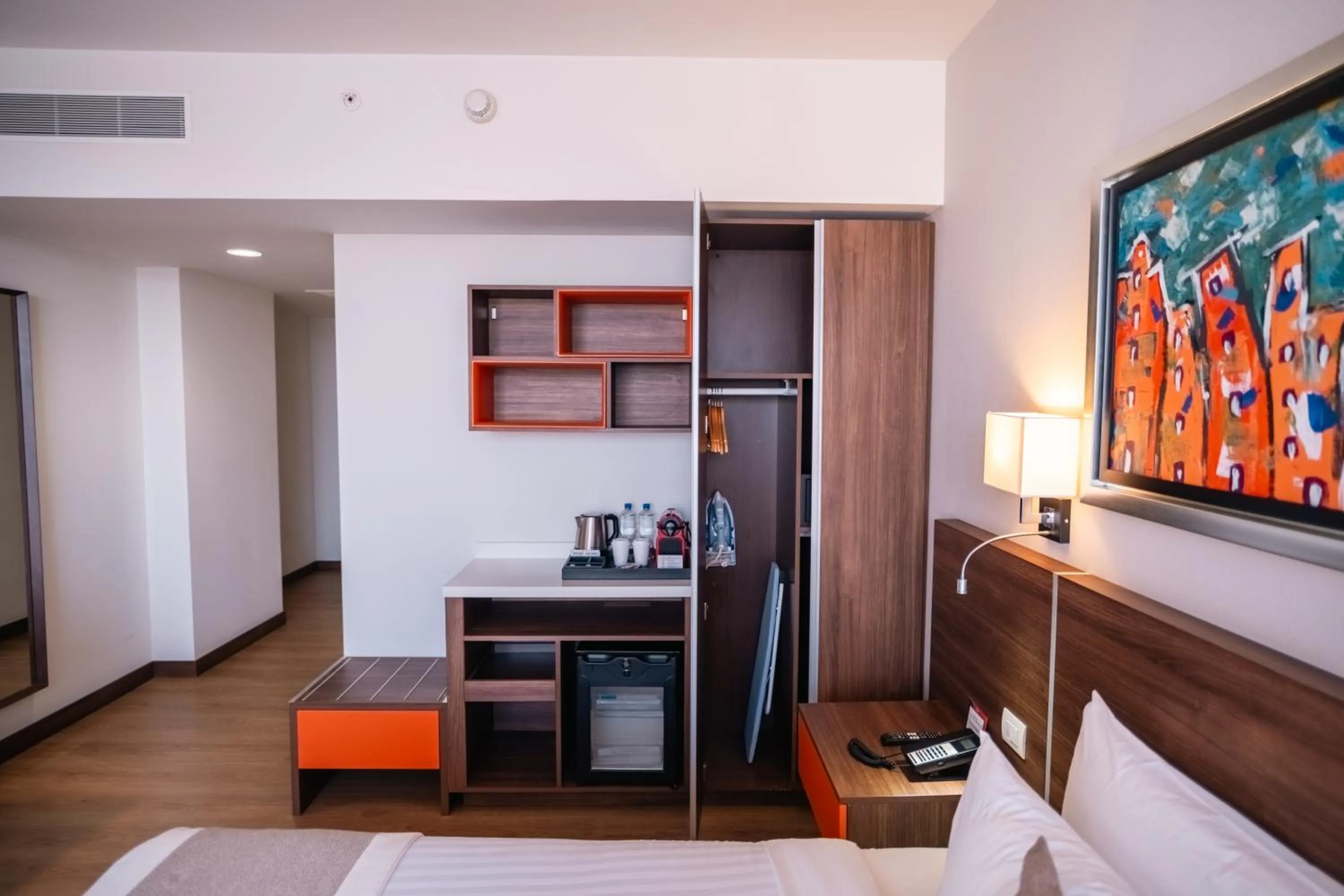 flat iron in Metria Hotel