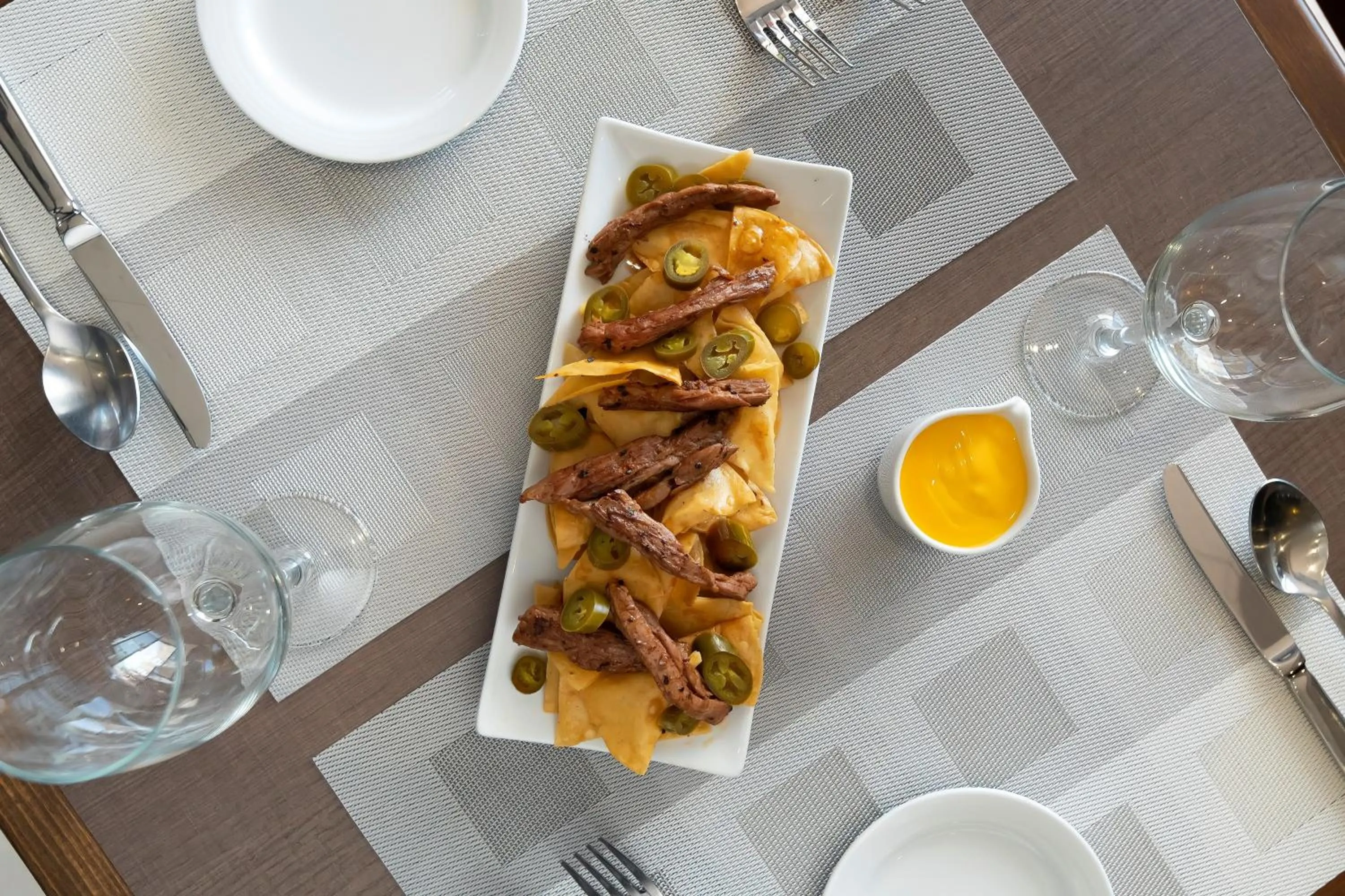 Food in Metria Hotel