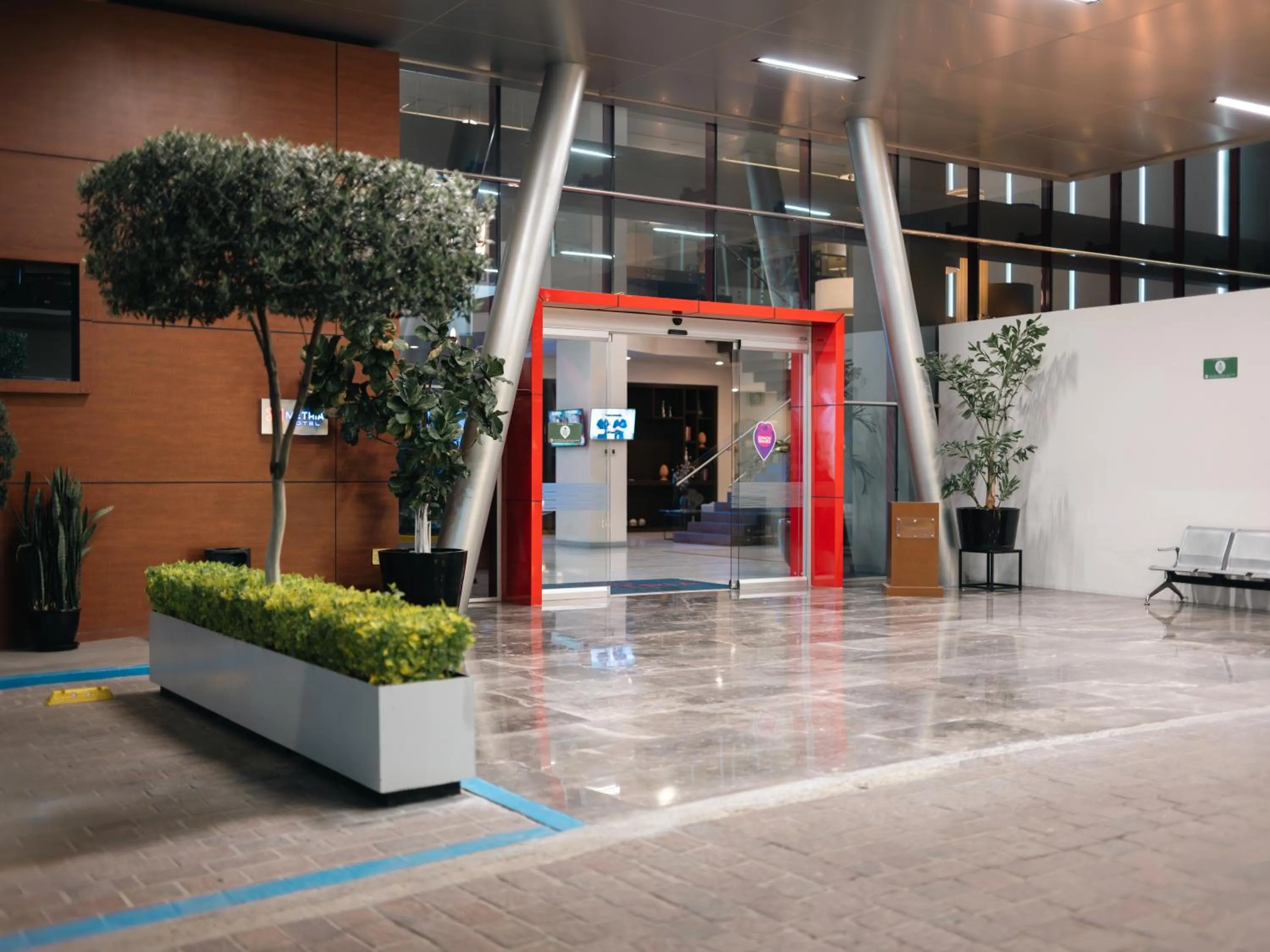 Off site in Metria Hotel