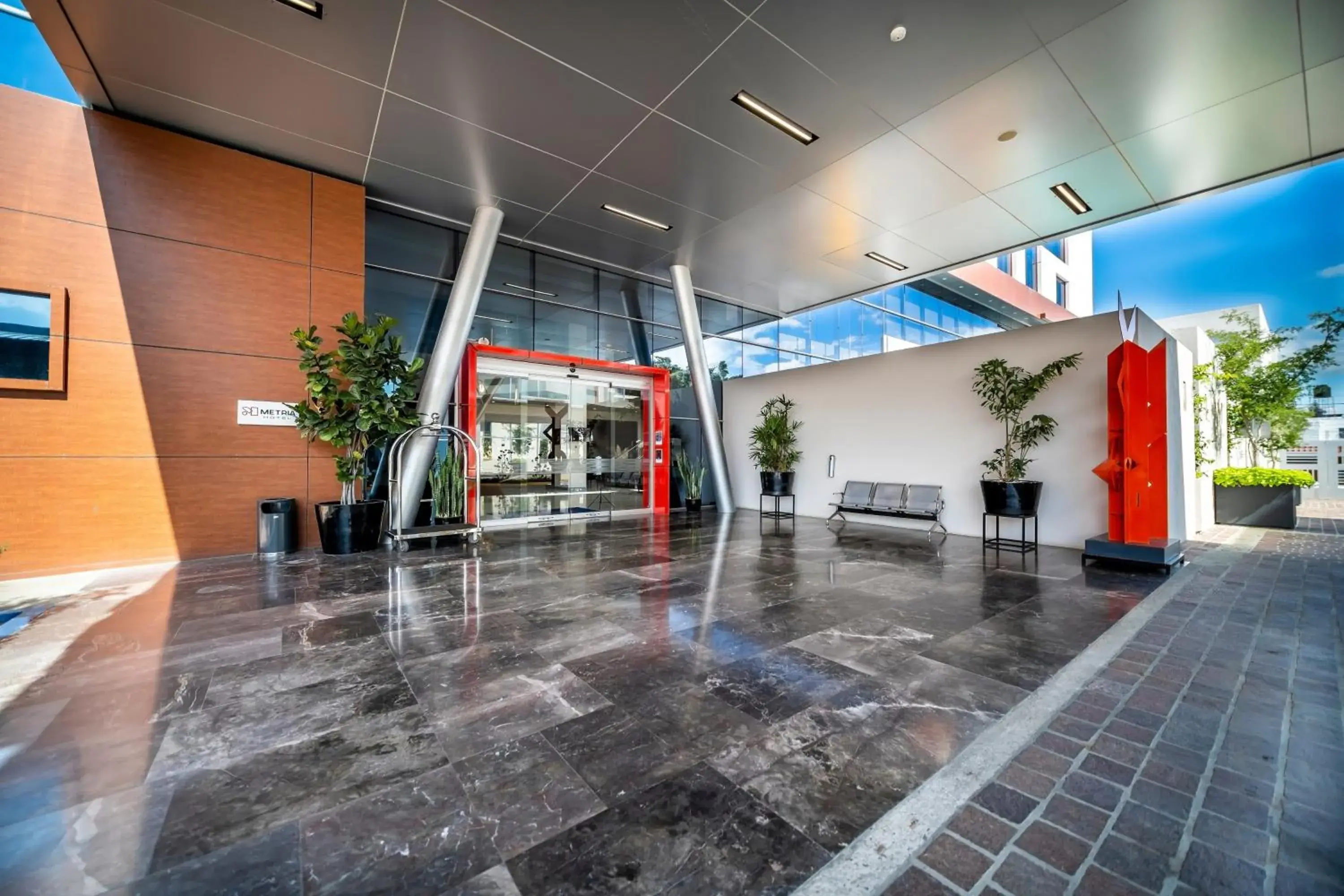 Lobby or reception in Metria Hotel Lobby or reception in Metria Hotel