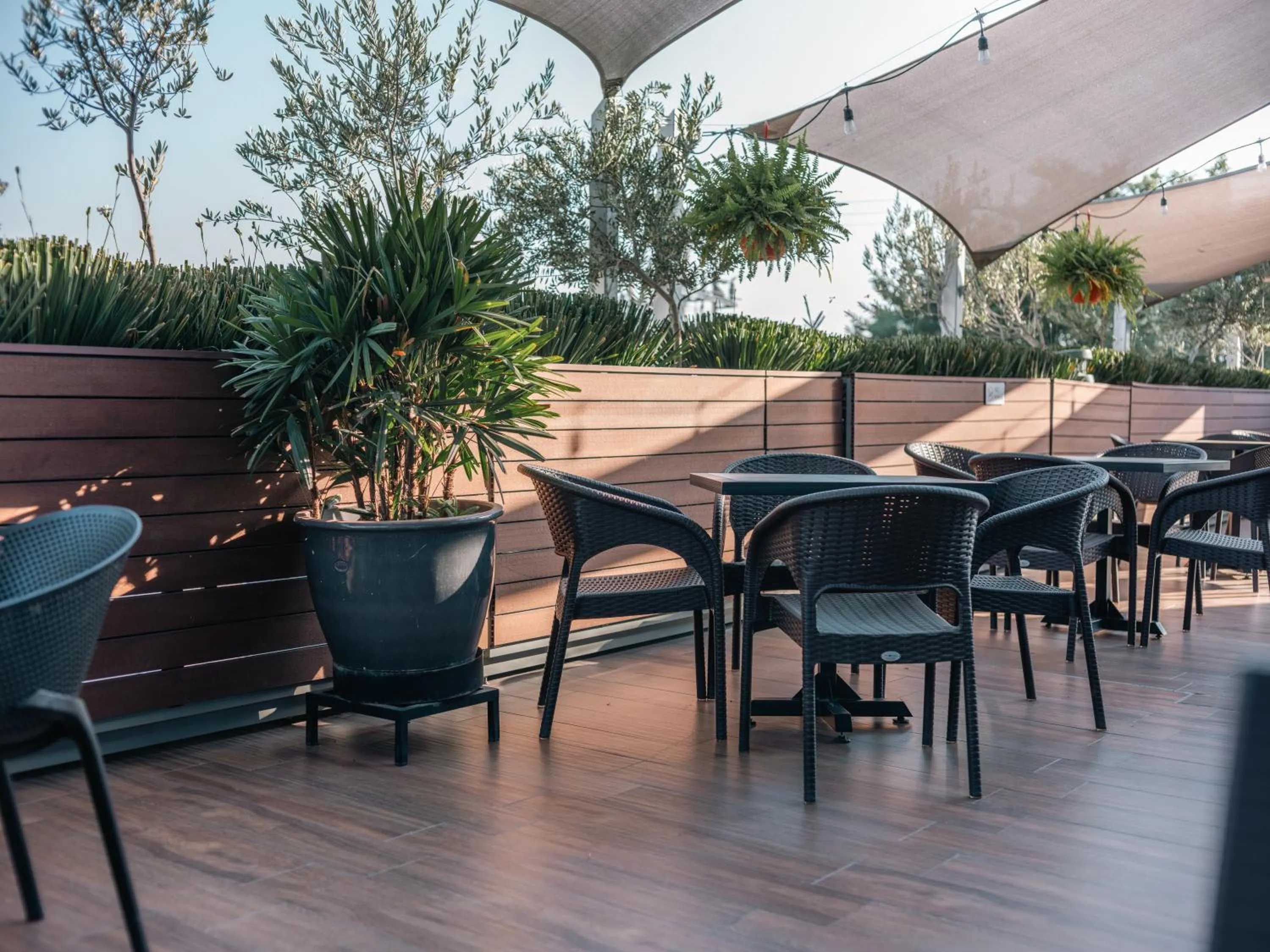 Balcony/Terrace in Metria Hotel