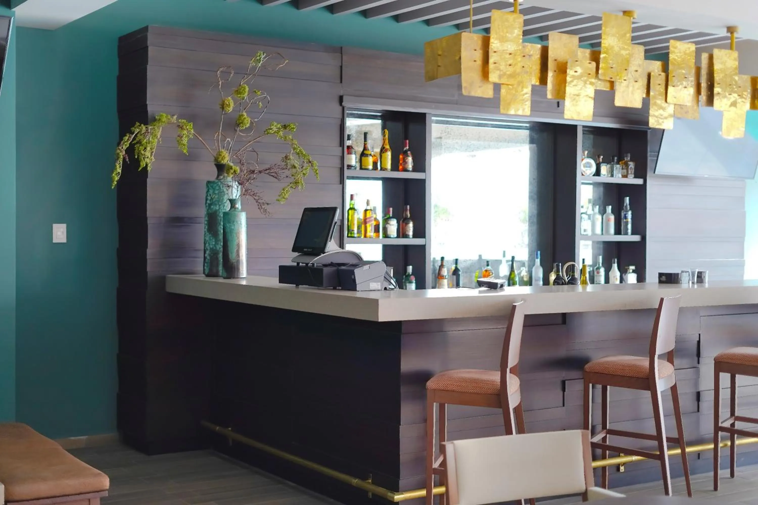 Lounge or bar in Metria Hotel