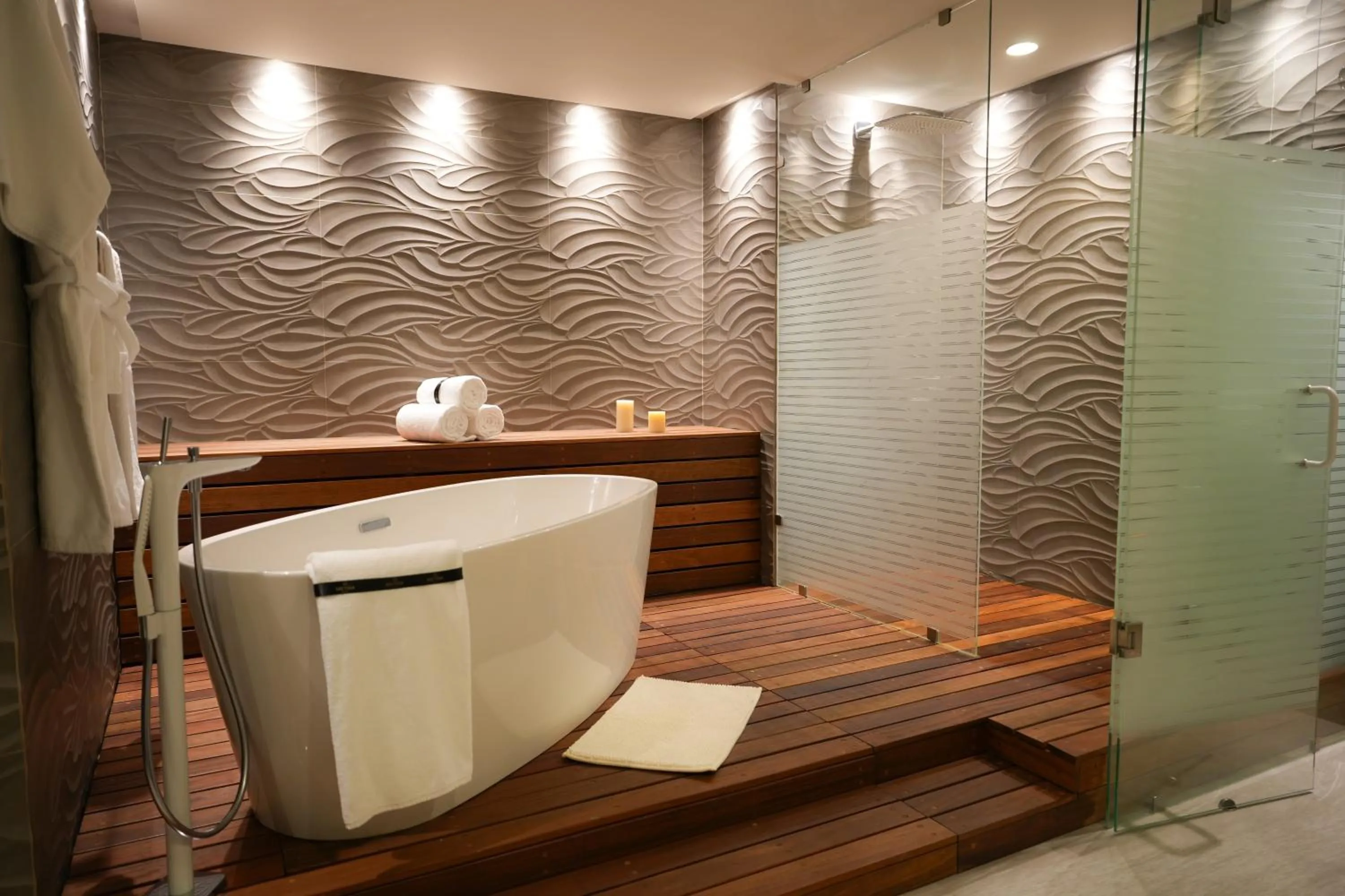 Bathroom in Metria Hotel