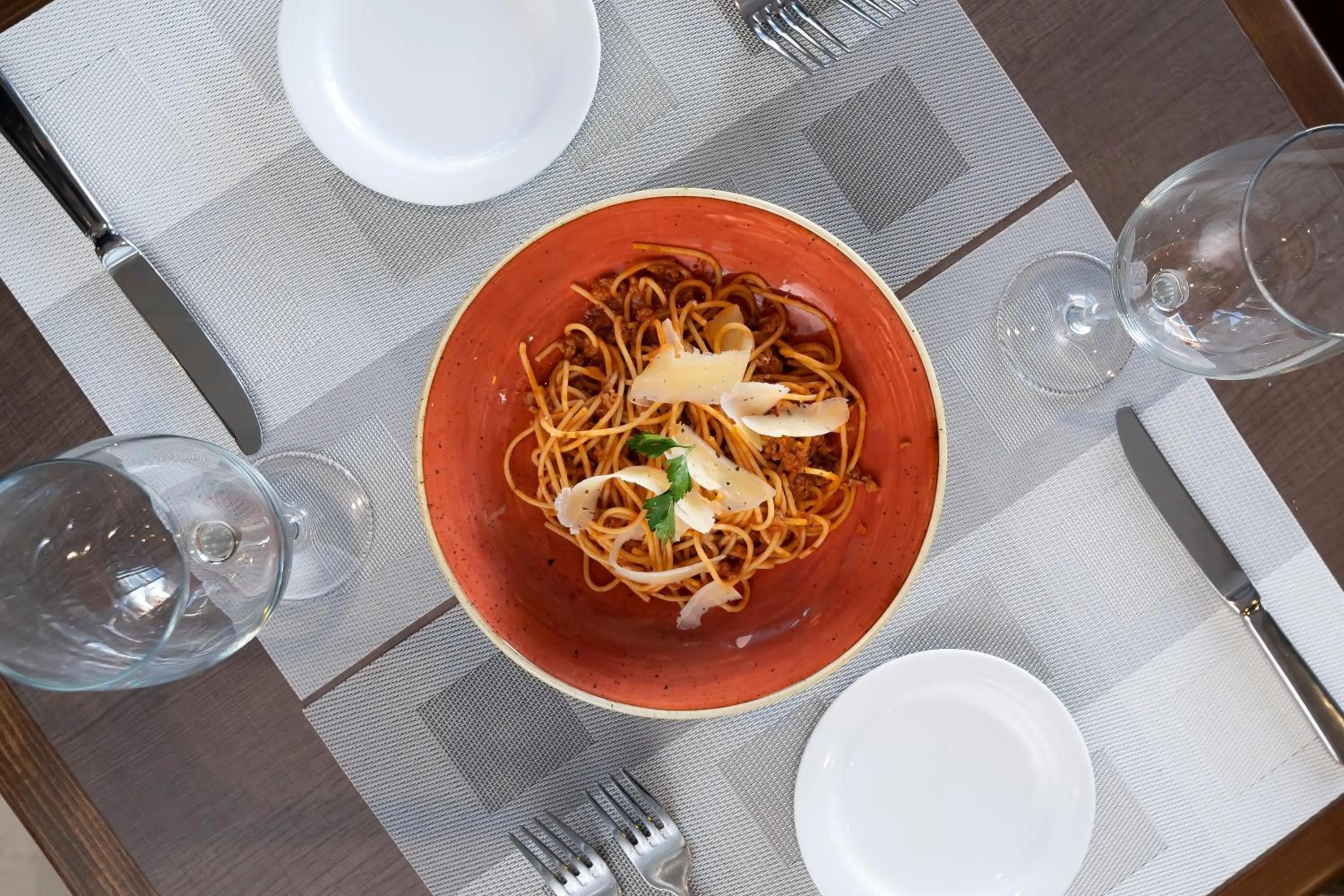 Food in Metria Hotel