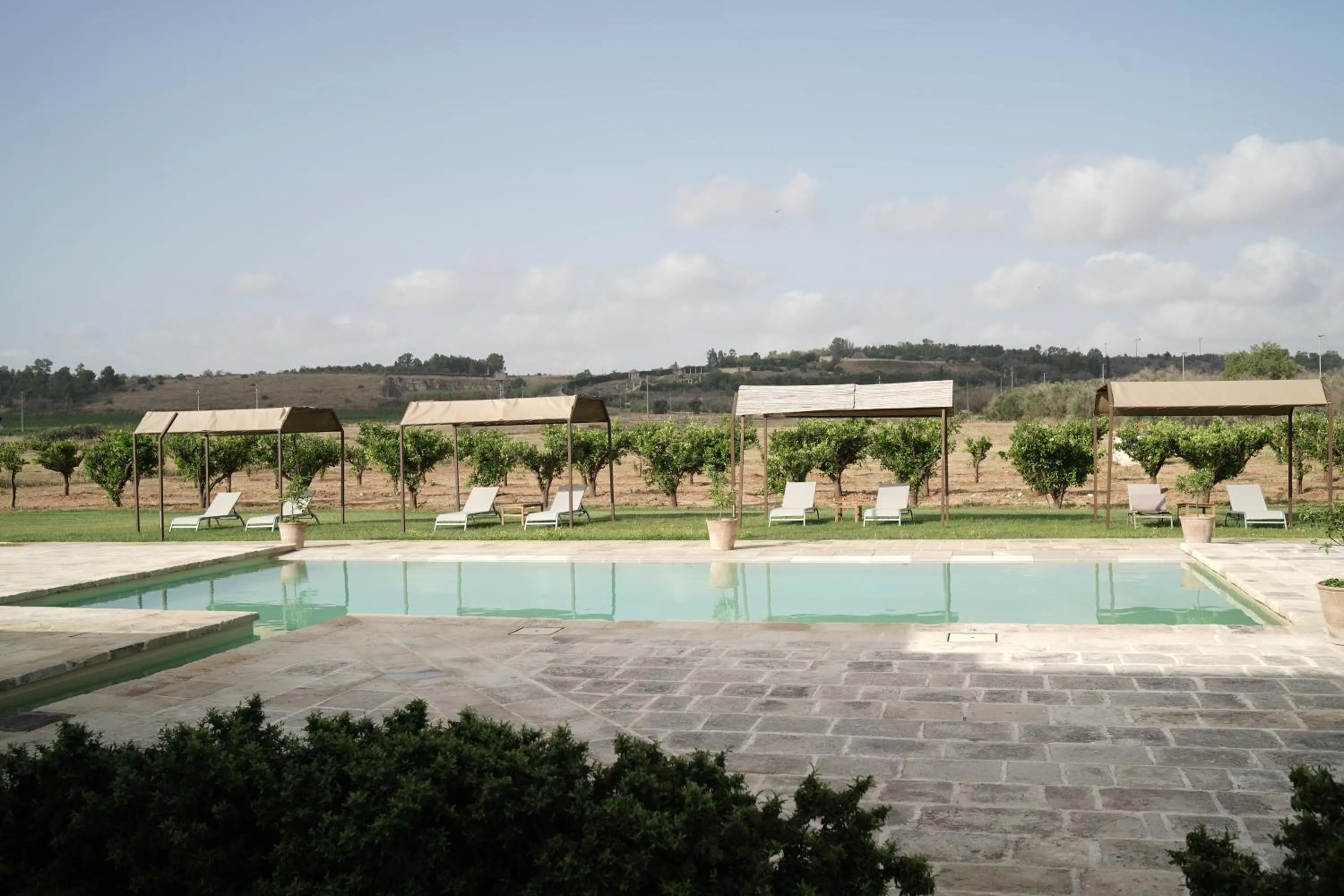 Swimming pool in Masseria Rifisa AgriResort