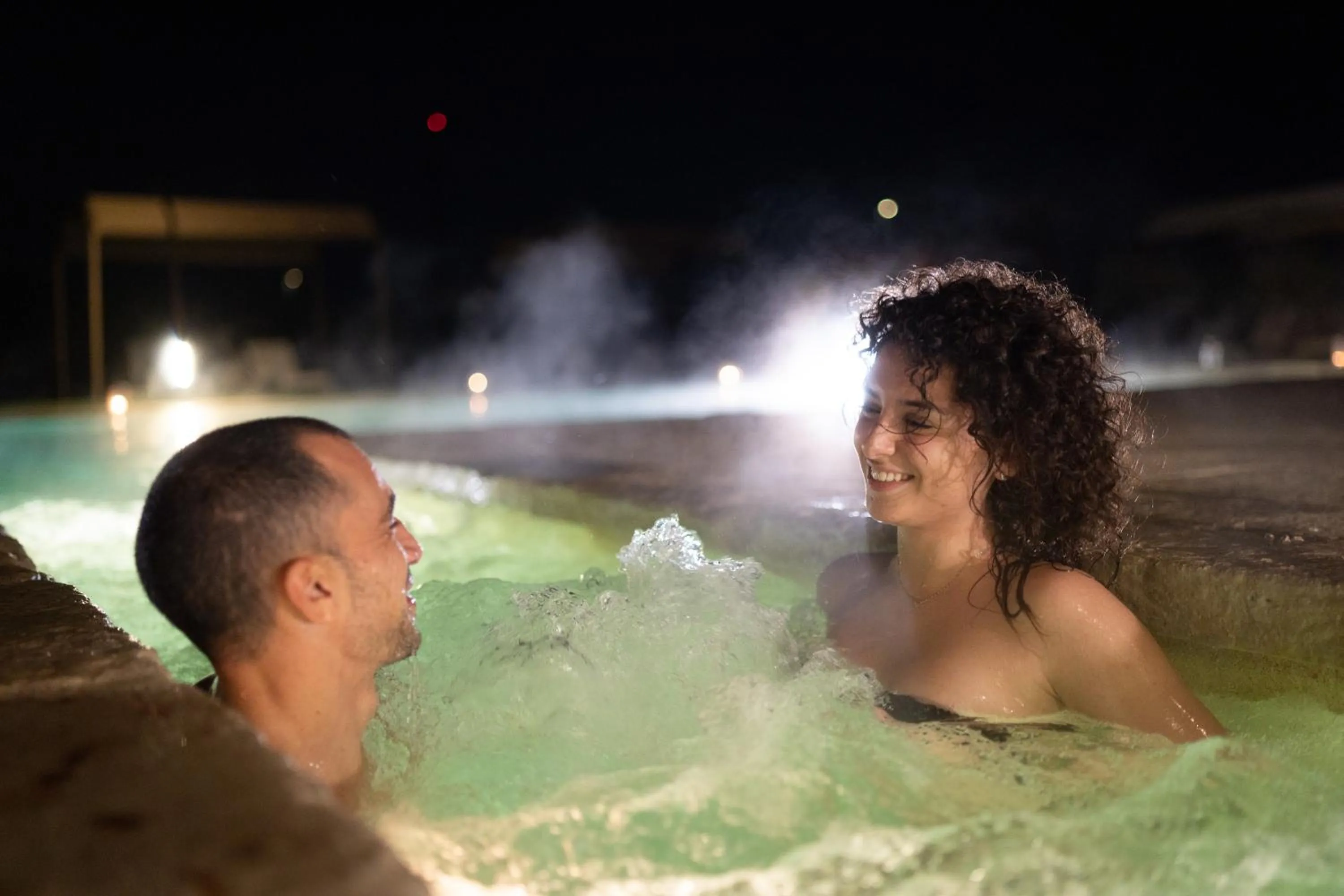 Hot Tub in Masseria Rifisa AgriResort