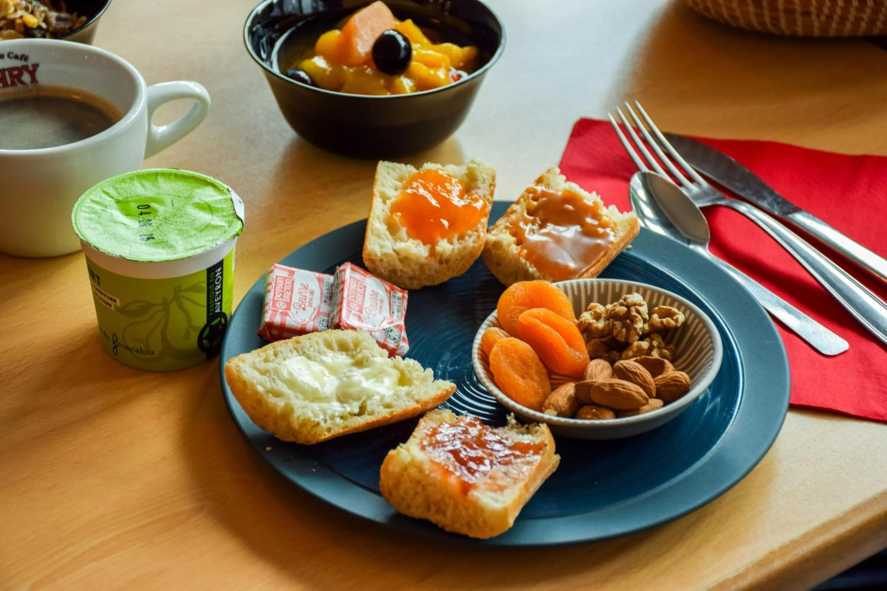 Breakfast in B&B HOTEL Rodez Bourran