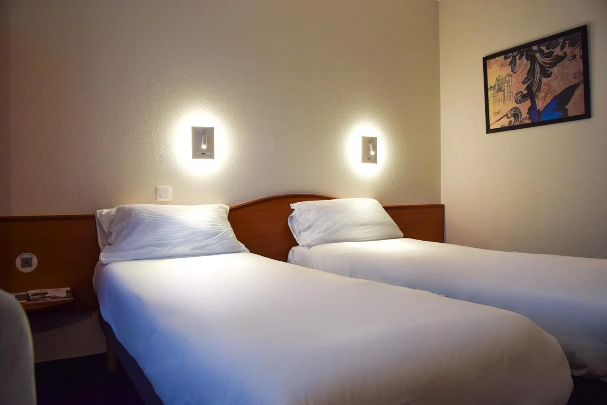 Bedroom, Bed in B&B HOTEL Rodez Bourran