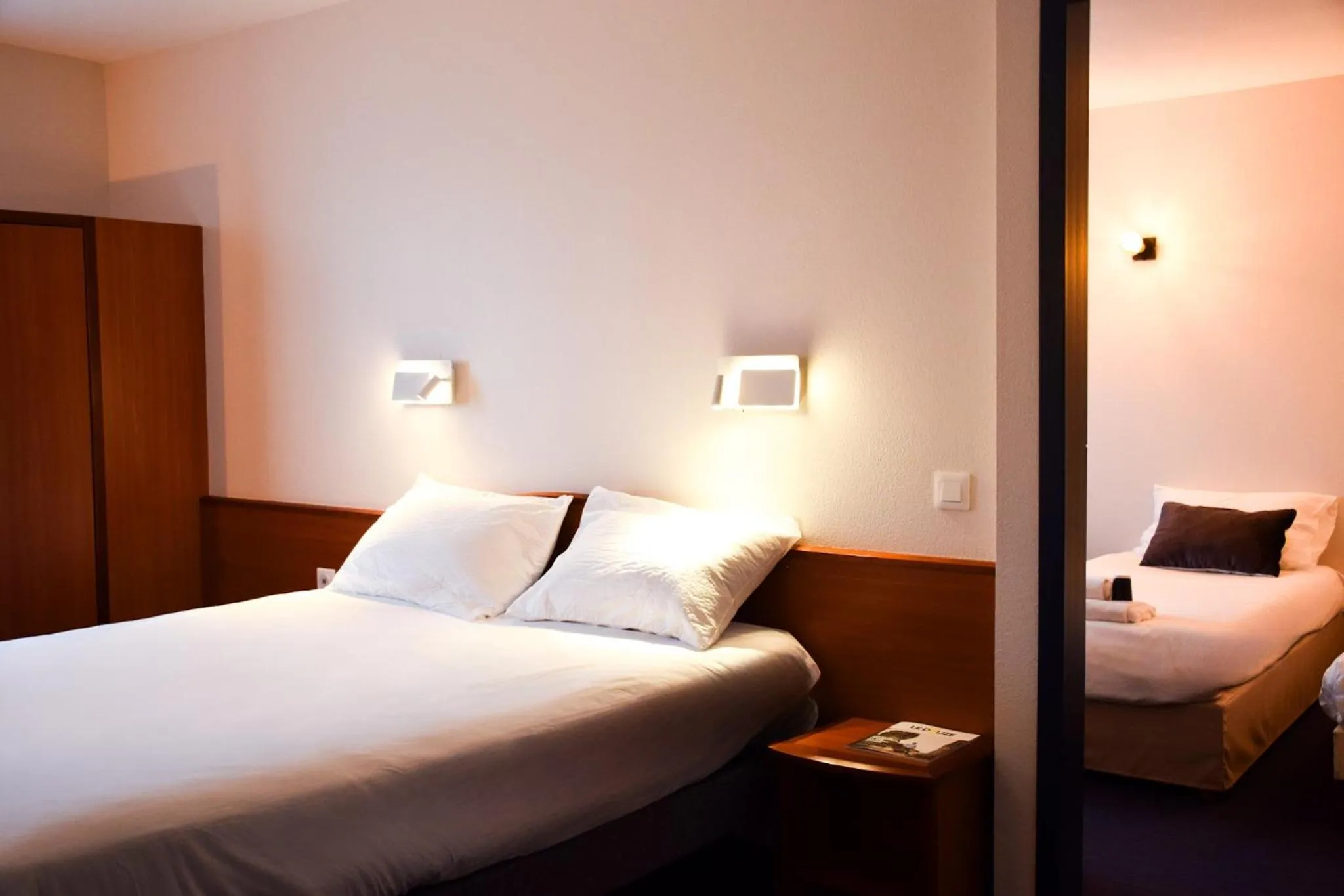 Bedroom, Bed in B&B HOTEL Rodez Bourran