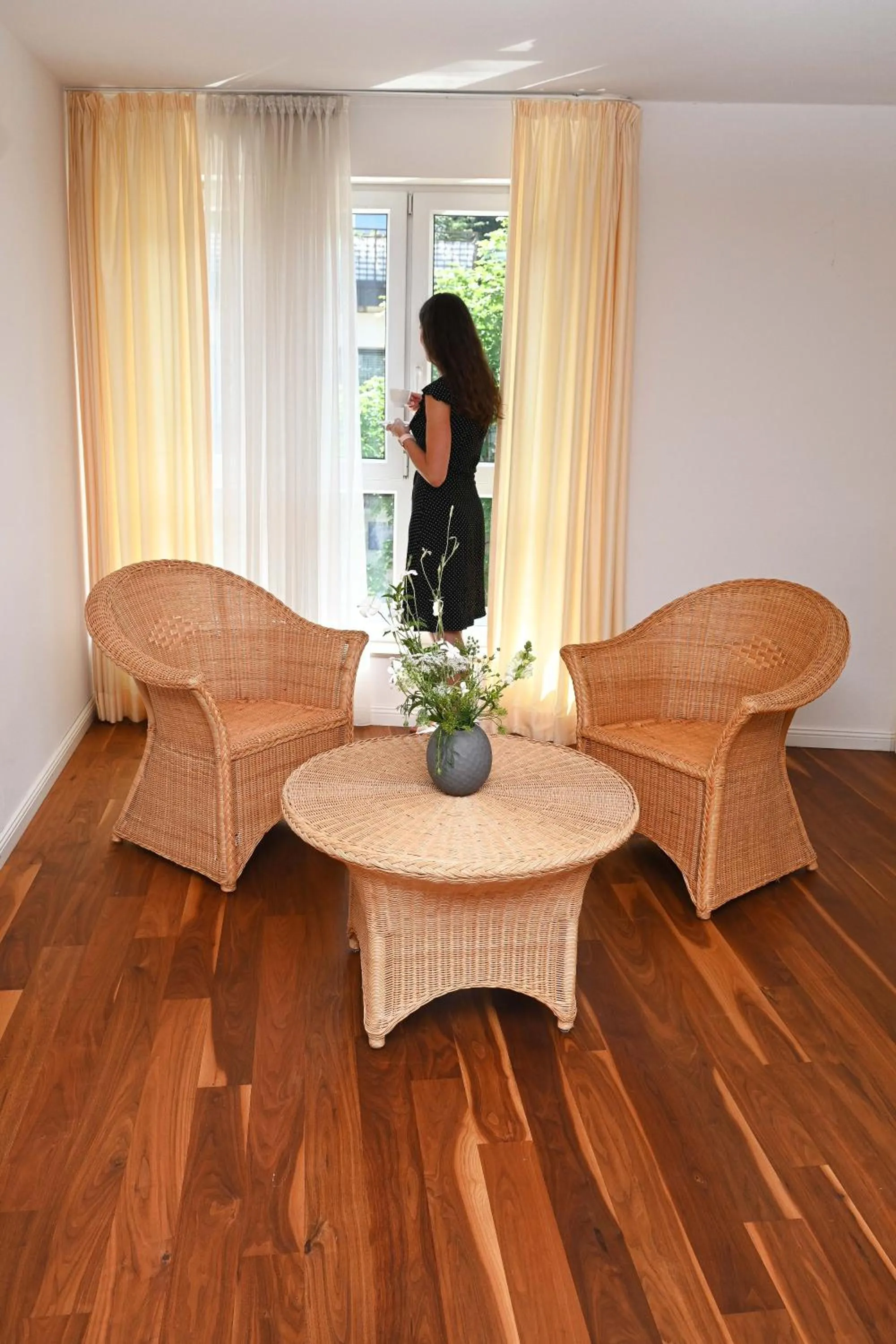 People in Hotel Restaurant Luise