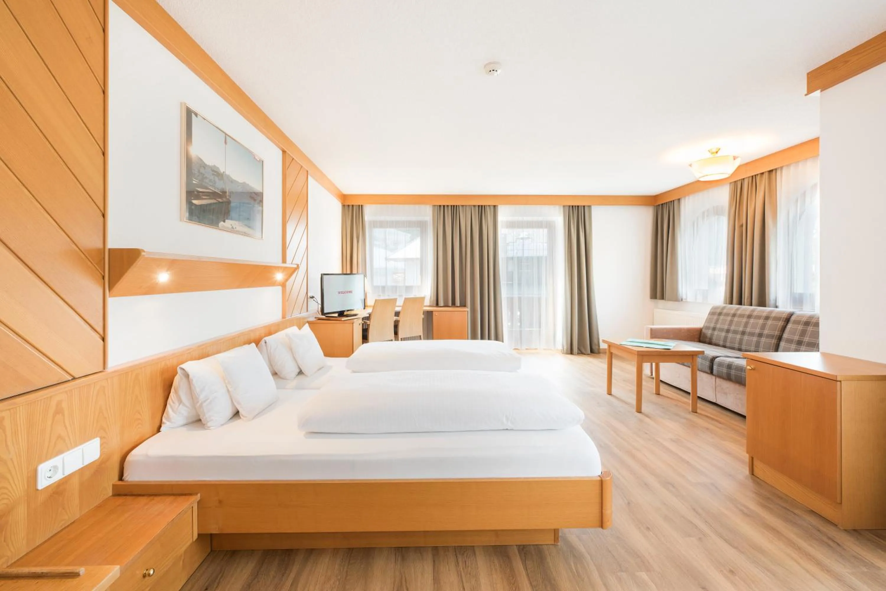 Photo of the whole room, Bed in Der Waldhof