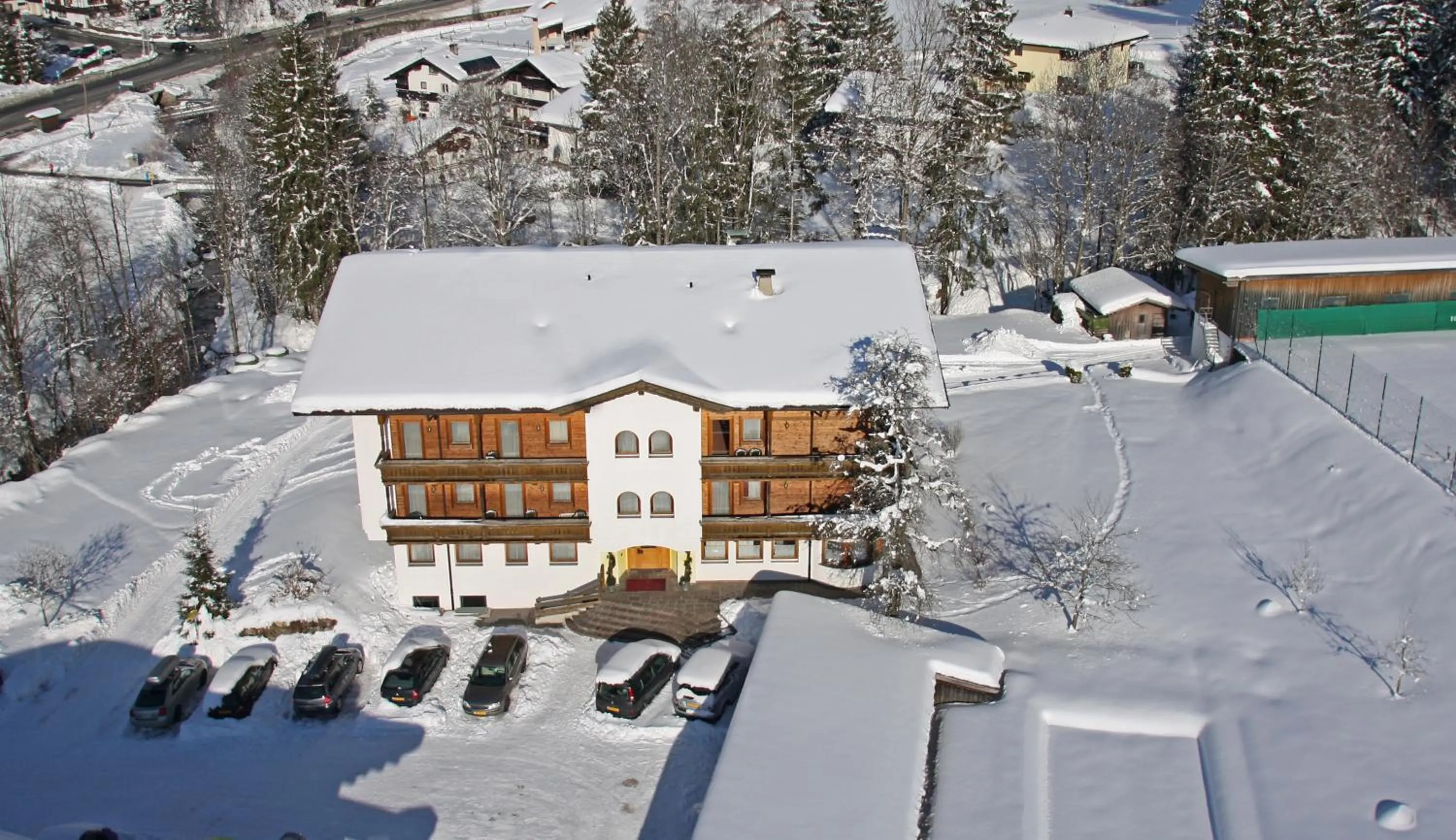 Bird's eye view in Der Waldhof