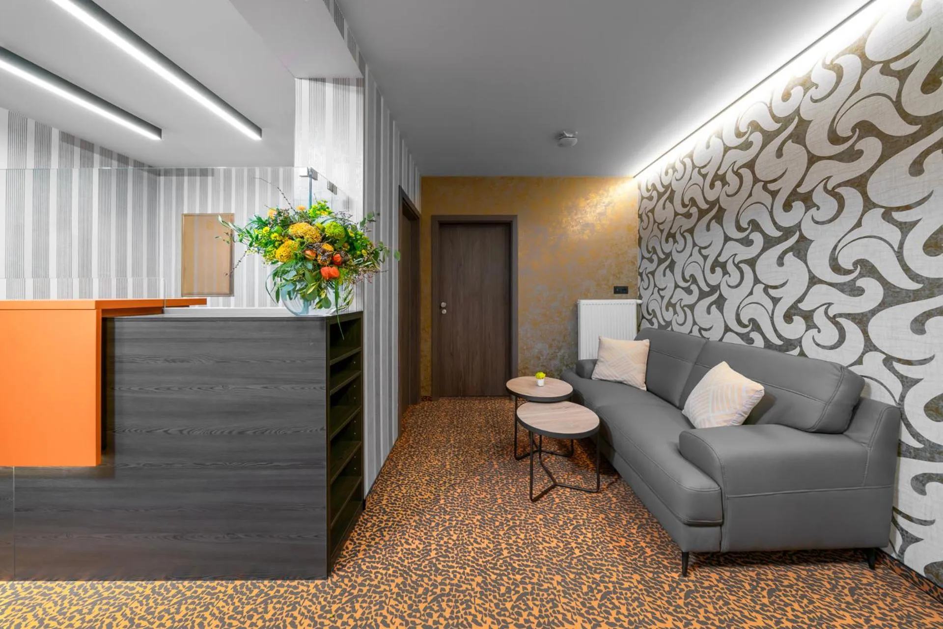 Lobby or reception in Hotel Diana