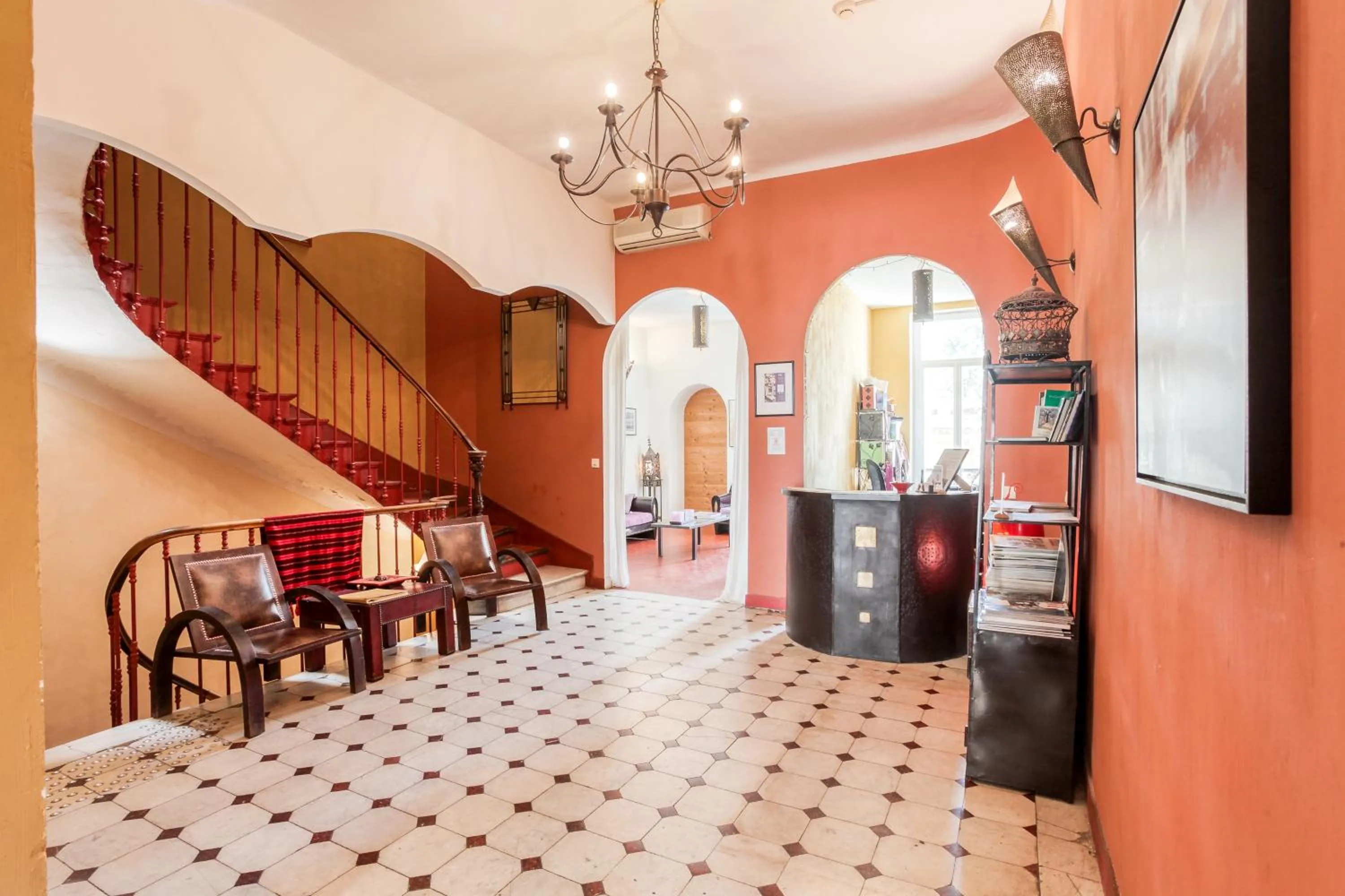 Lobby or reception in Le Ryad Boutique Hôtel