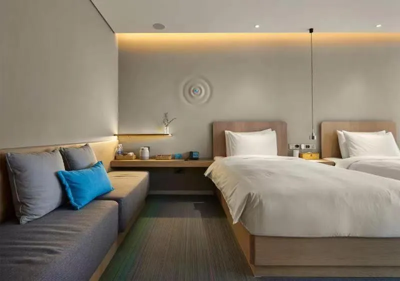 Bed in Ebo Hotel