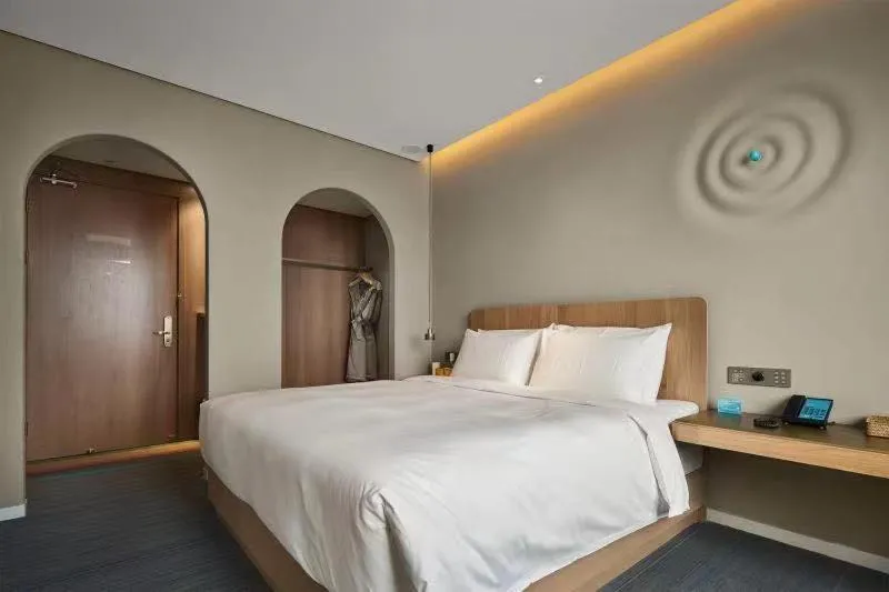 Bed in Ebo Hotel