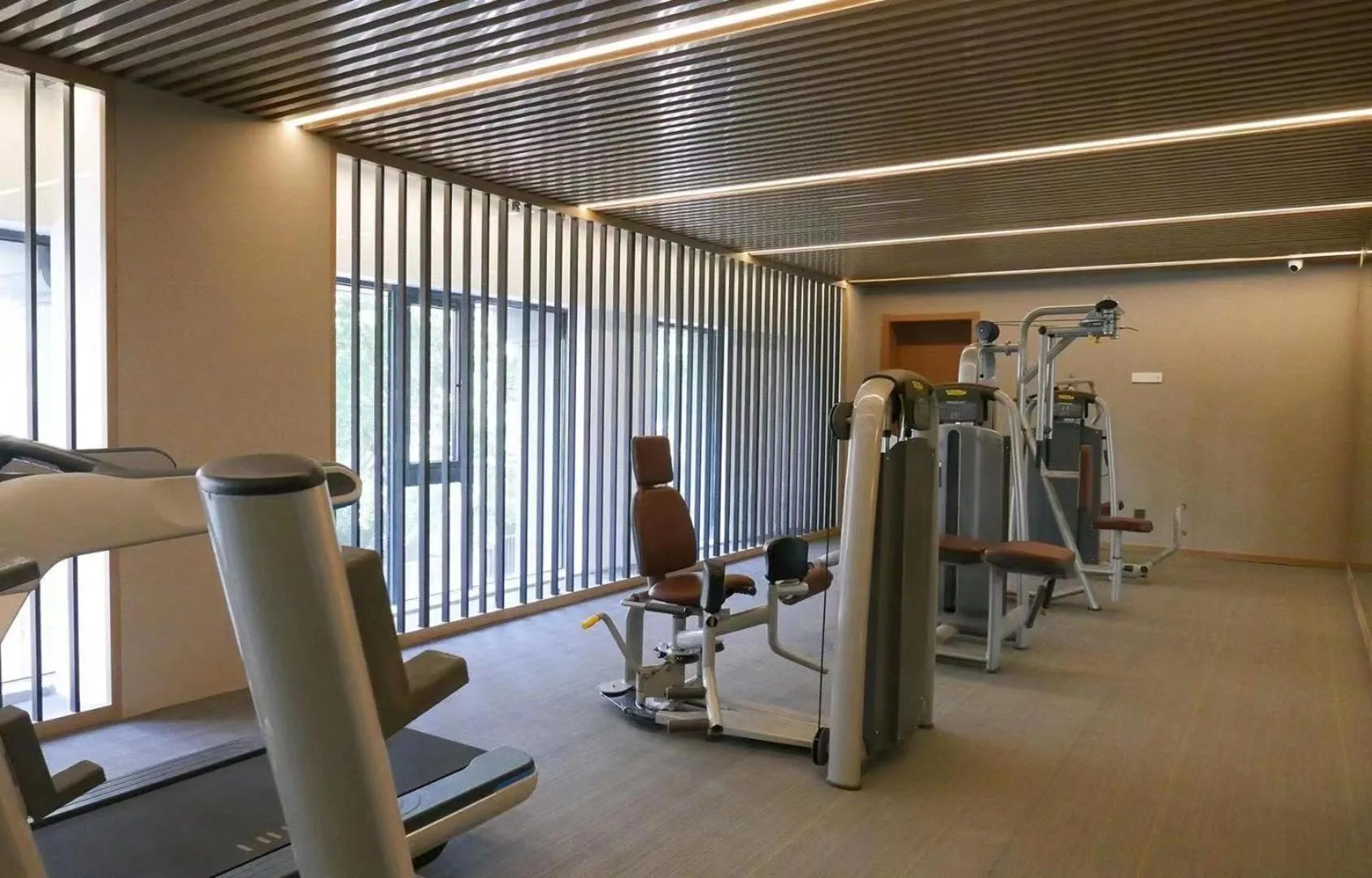 Fitness centre/facilities in Ebo Hotel