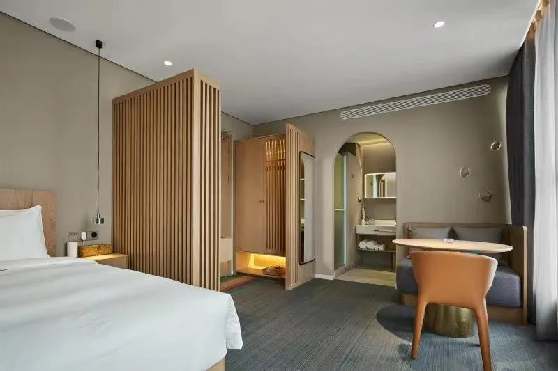 Bed in Ebo Hotel