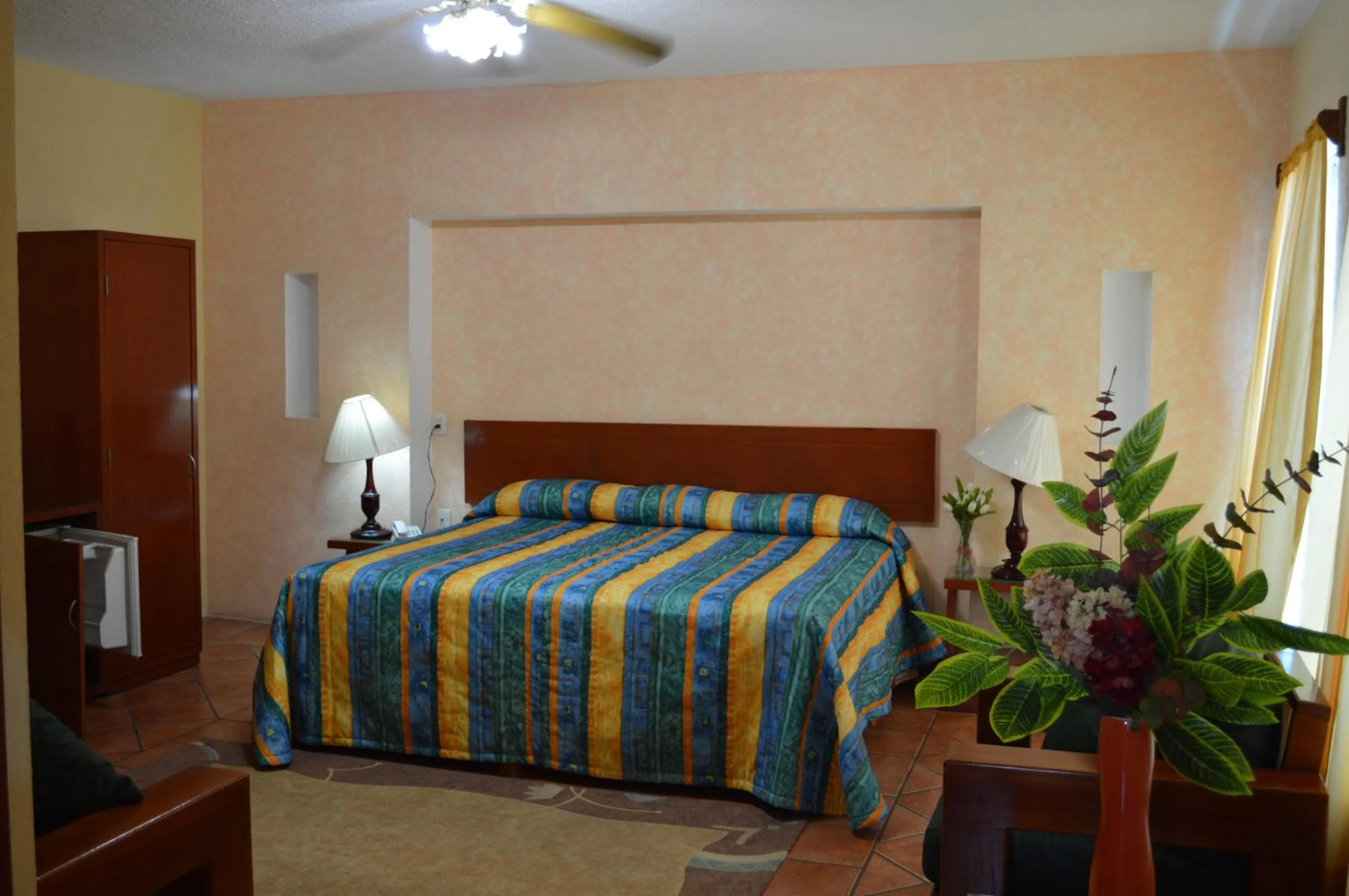 Bed in Hotel La Rienda Mision Tequillan