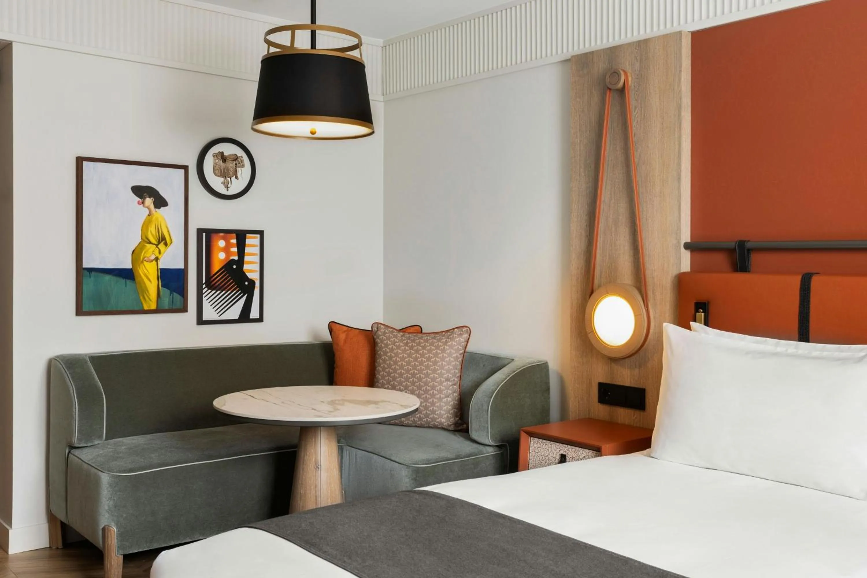 Photo of the whole room, Bed in Imperial Riding School, Autograph Collection