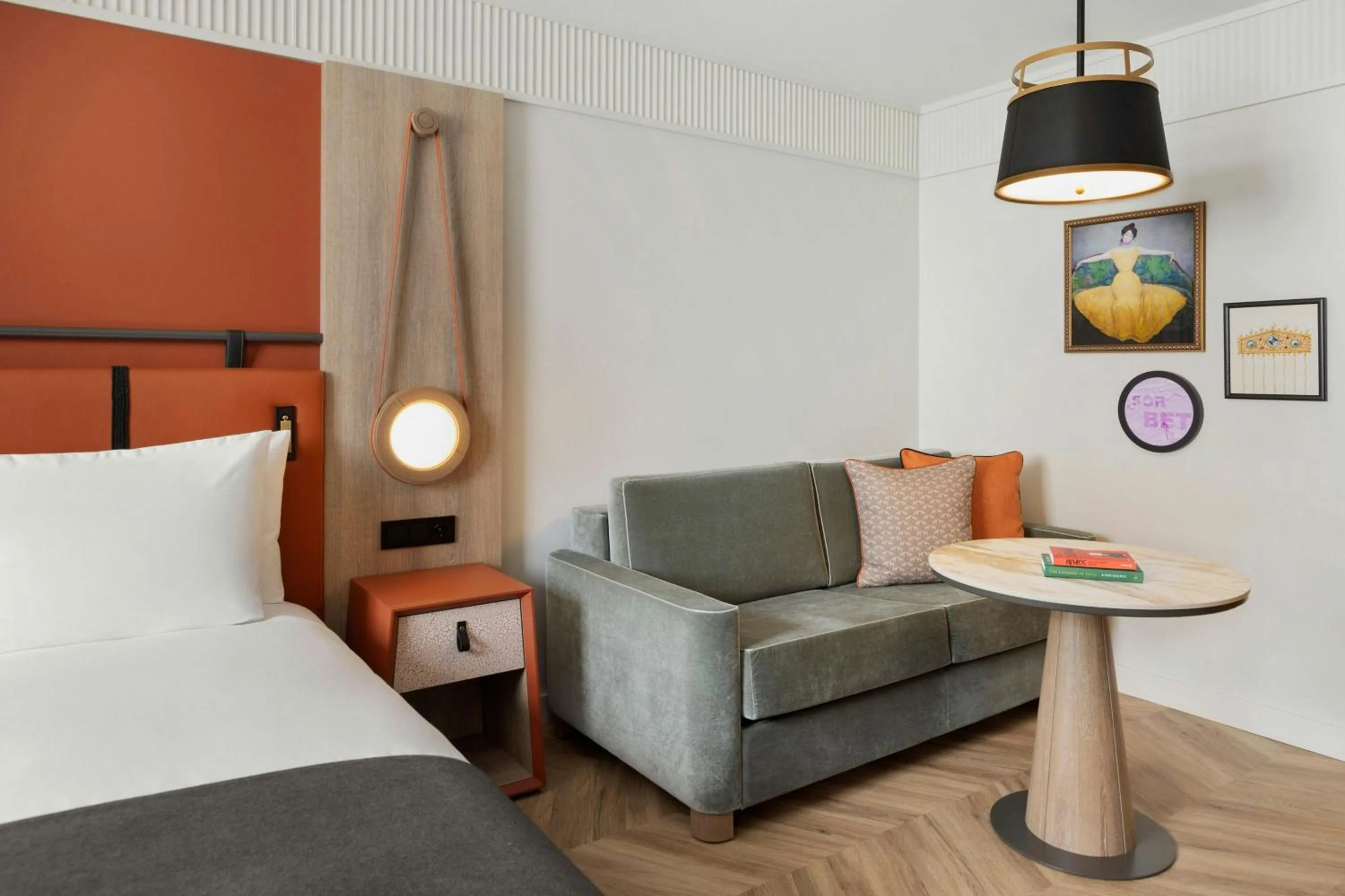 Photo of the whole room, Bed in Imperial Riding School, Autograph Collection