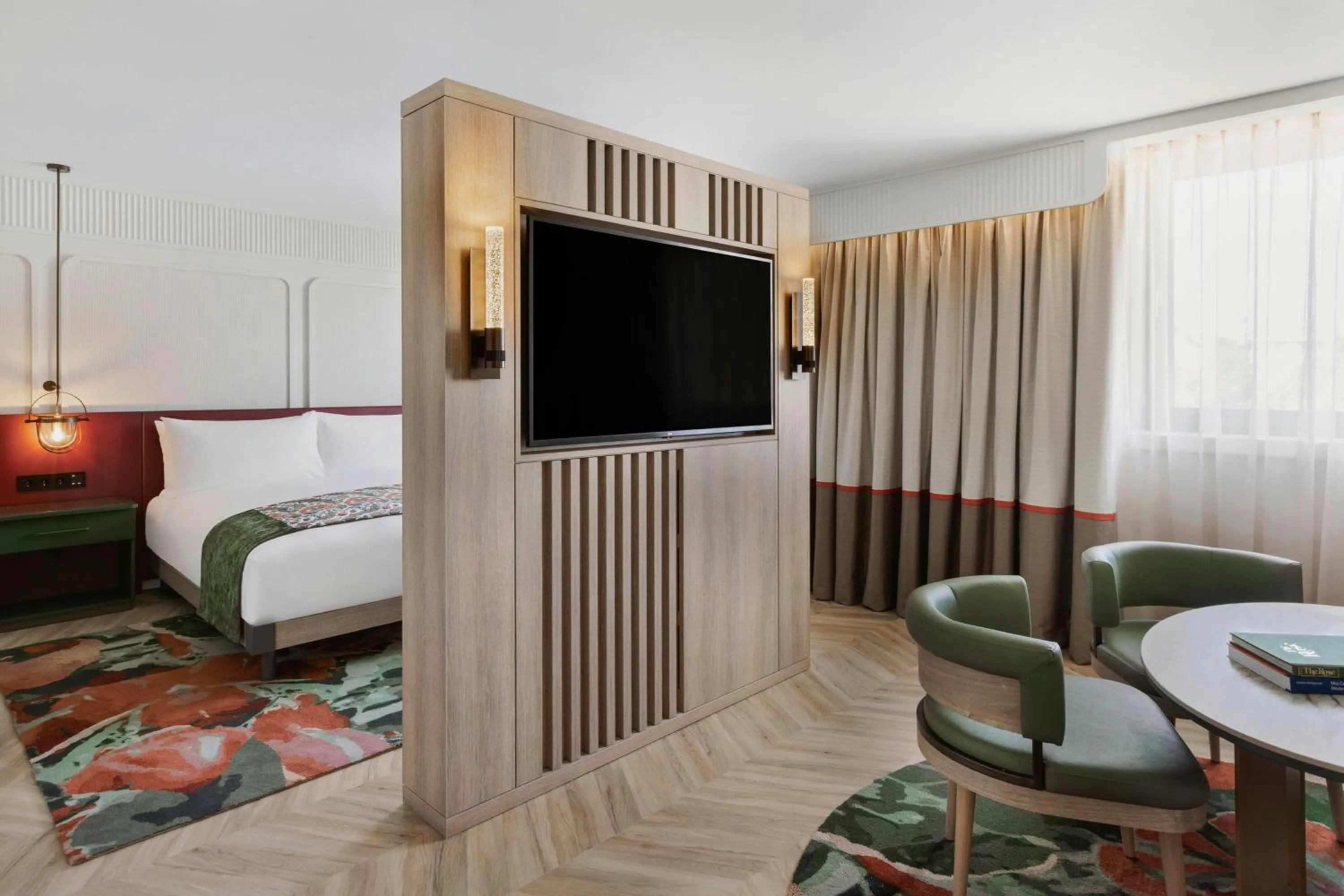 Photo of the whole room, Bed in Imperial Riding School, Autograph Collection