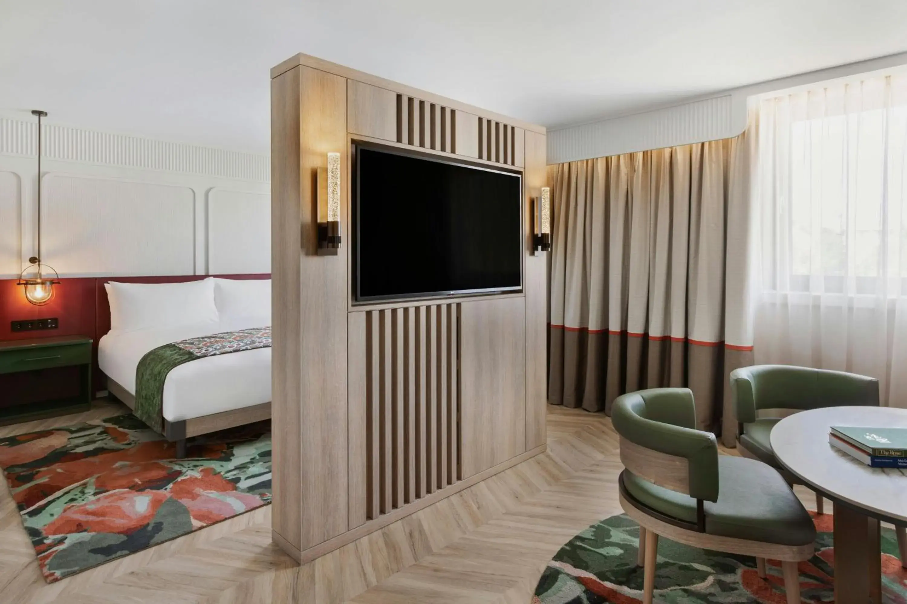 Photo of the whole room, Bed in Imperial Riding School, Autograph Collection Photo of the whole room, Bed in Imperial Riding School, Autograph Collection