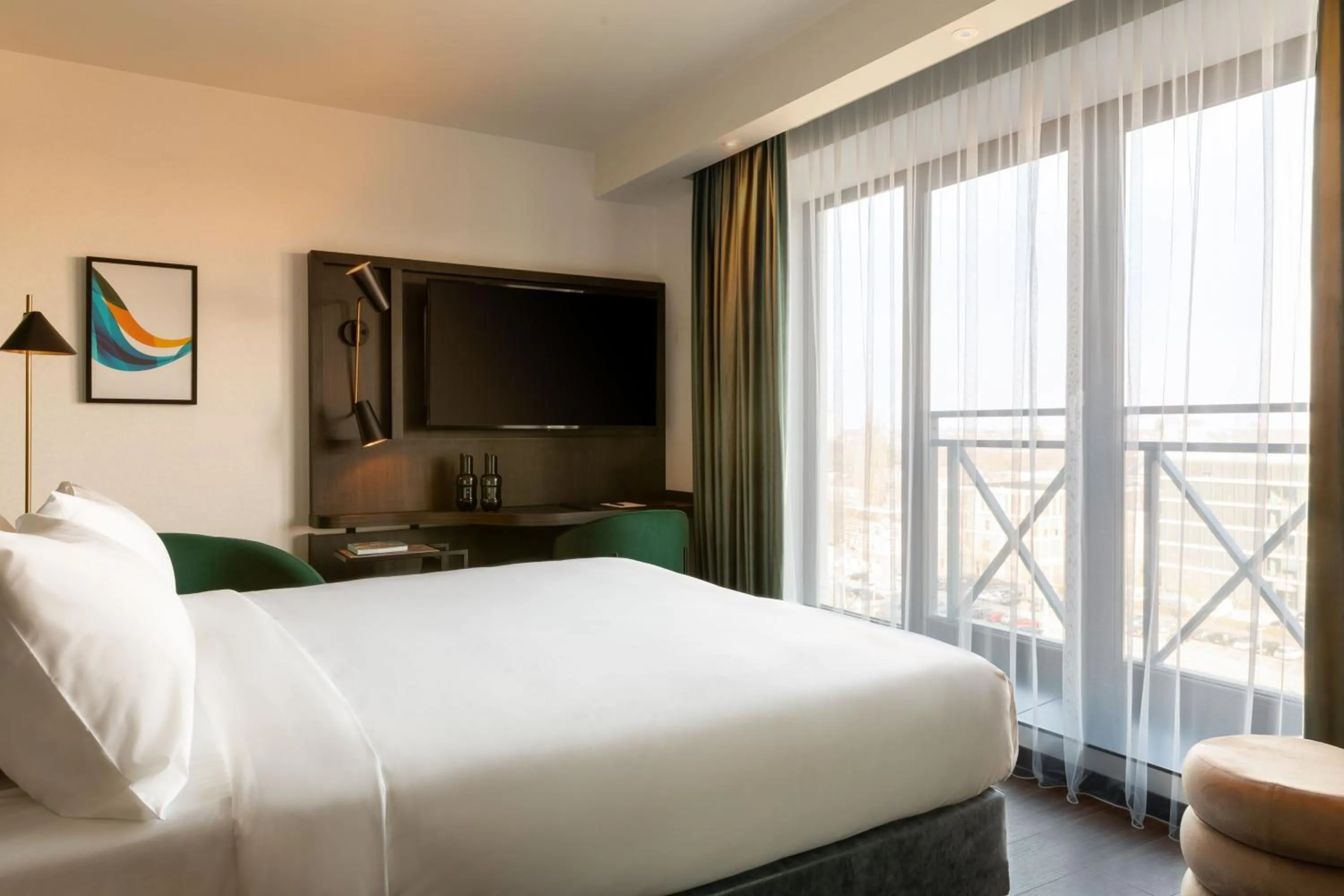 Photo of the whole room, Bed in The Den, 's-Hertogenbosch, a Tribute Portfolio Hotel