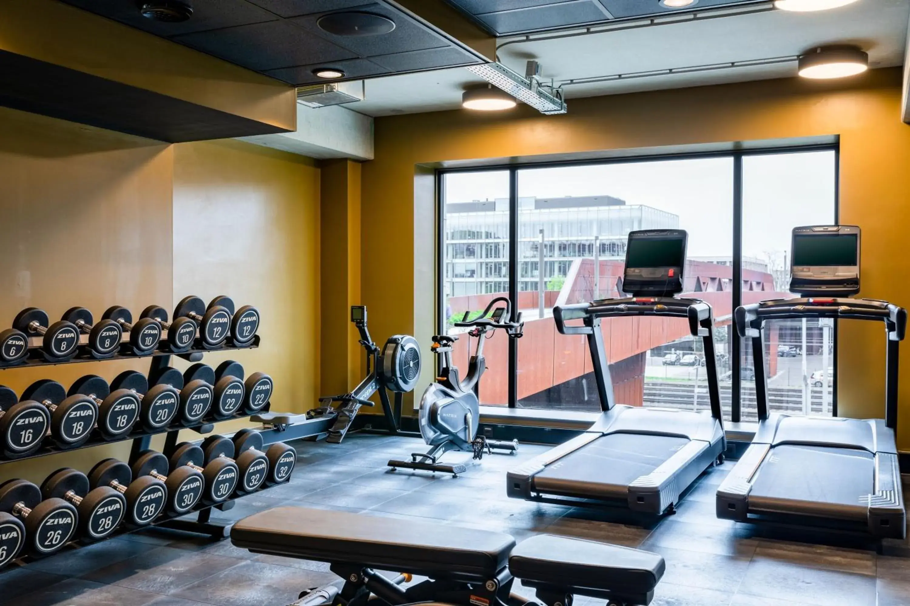 Fitness centre/facilities in The Den, 's-Hertogenbosch, a Tribute Portfolio Hotel Fitness centre/facilities in The Den, 's-Hertogenbosch, a Tribute Portfolio Hotel