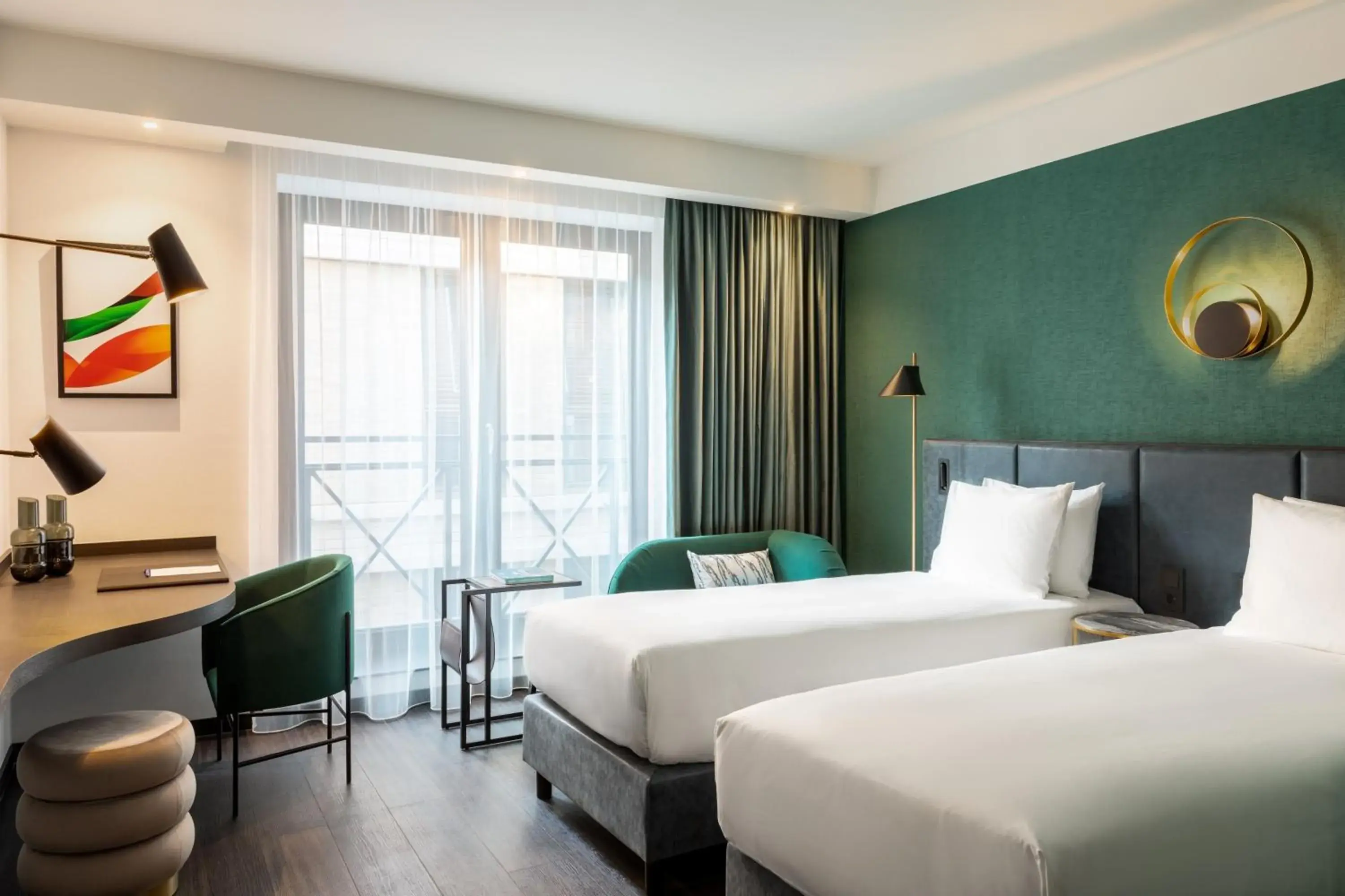 Photo of the whole room, Bed in The Den, 's-Hertogenbosch, a Tribute Portfolio Hotel Photo of the whole room, Bed in The Den, 's-Hertogenbosch, a Tribute Portfolio Hotel