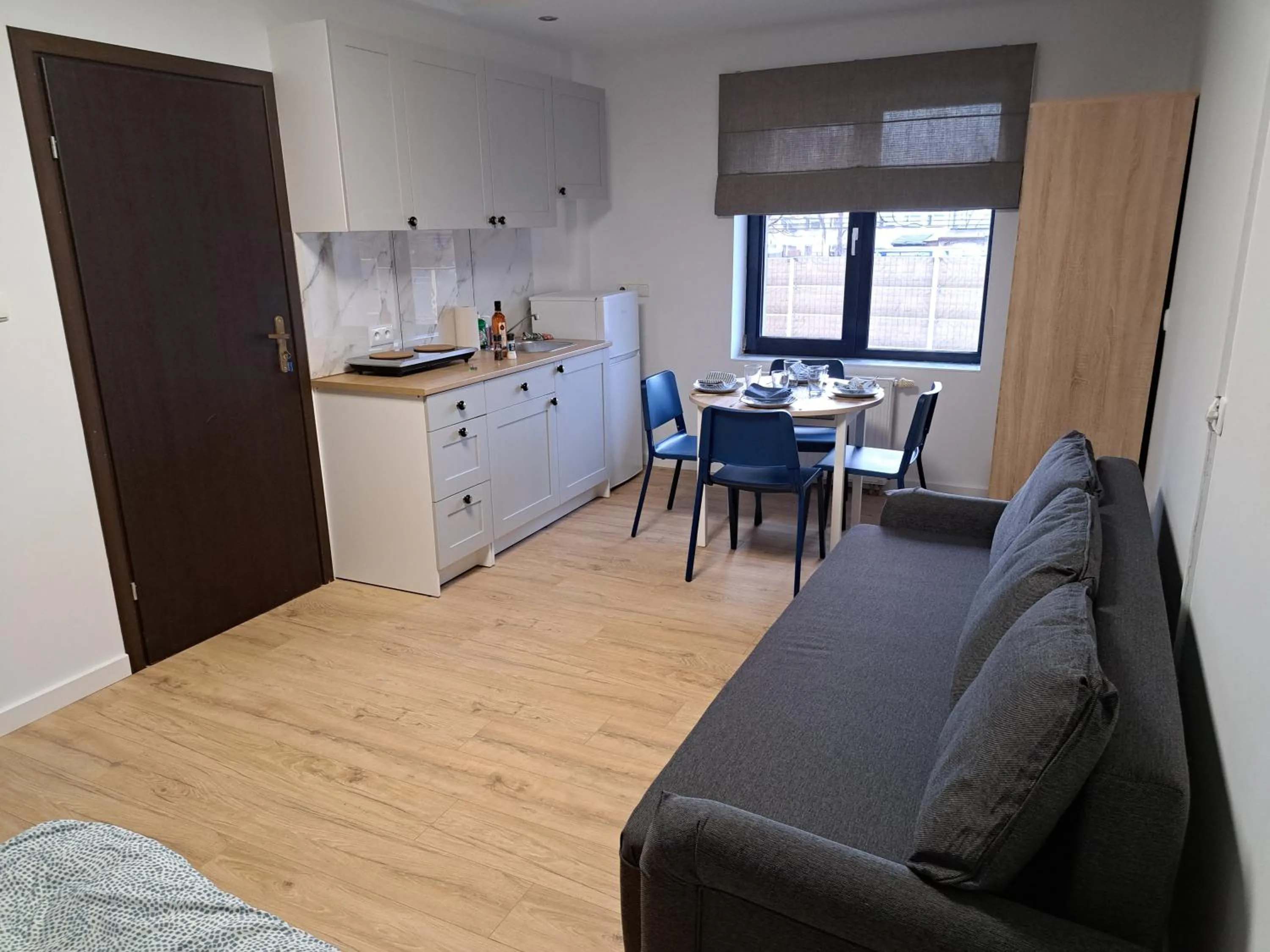 Kitchen or kitchenette in Noclegi przy Browarnej
