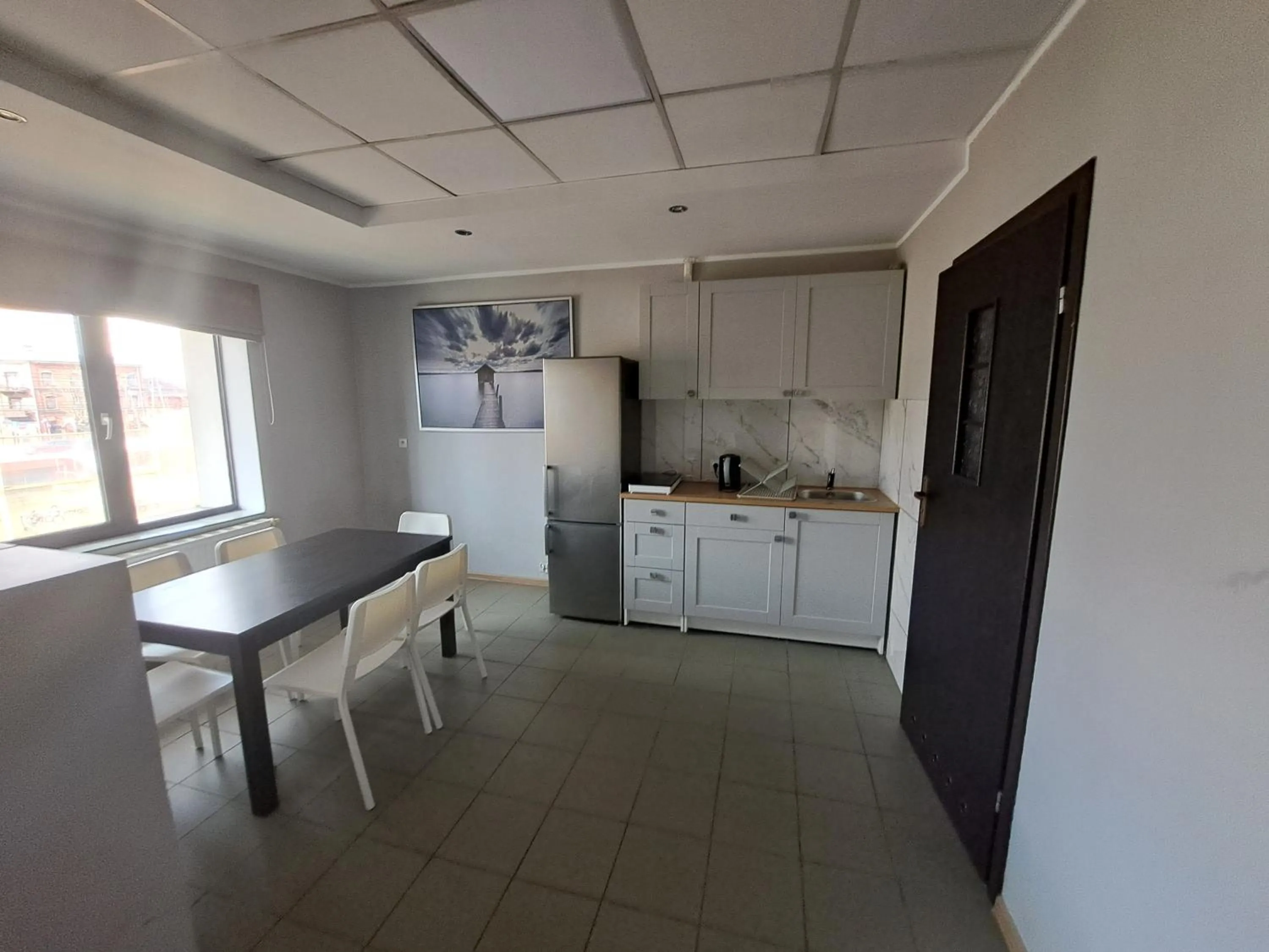 Kitchen or kitchenette in Noclegi przy Browarnej