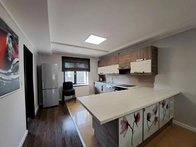 Kitchen or kitchenette in Noclegi przy Browarnej