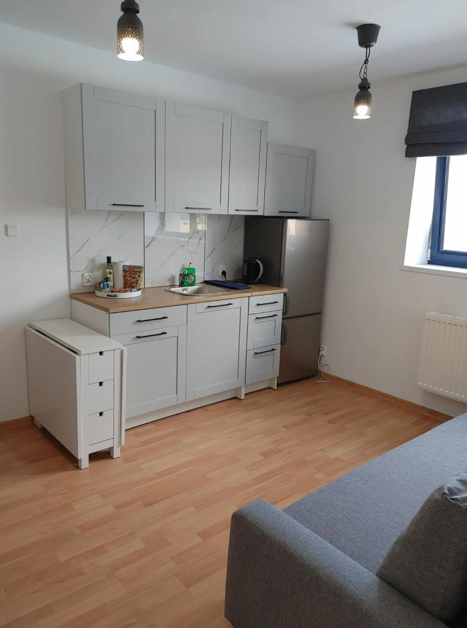 Kitchen or kitchenette in Noclegi przy Browarnej