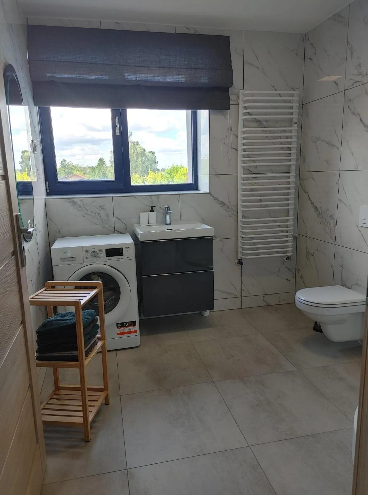 Bathroom in Noclegi przy Browarnej