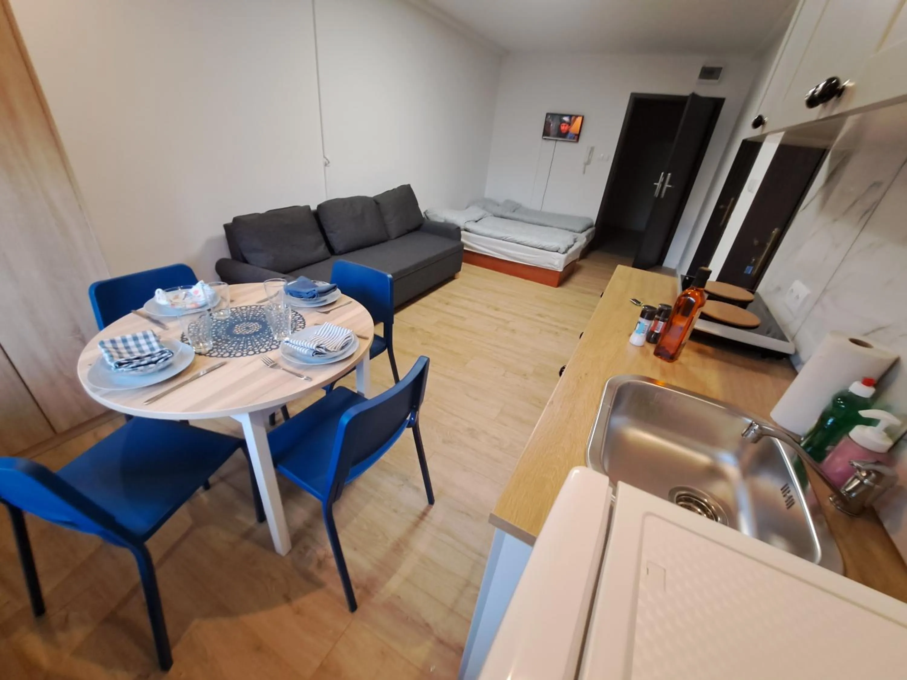 Seating area in Noclegi przy Browarnej