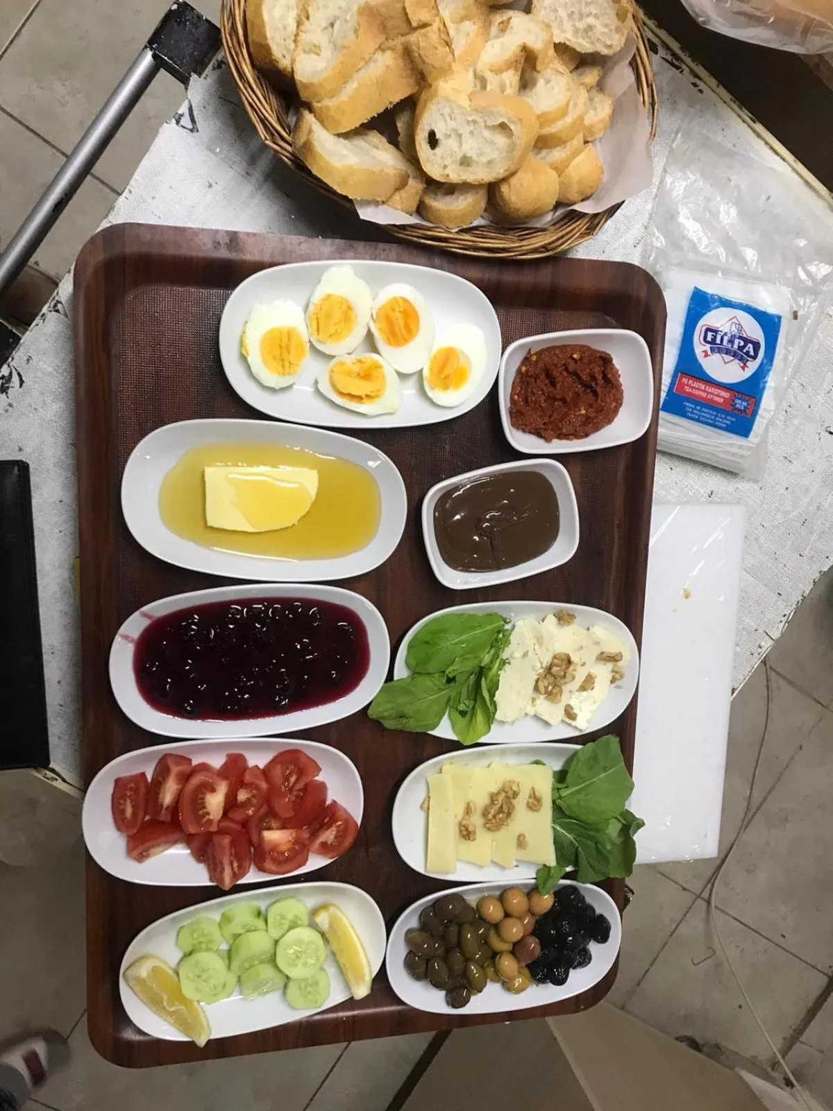 Restaurant/places to eat in La Bella Suit Otel