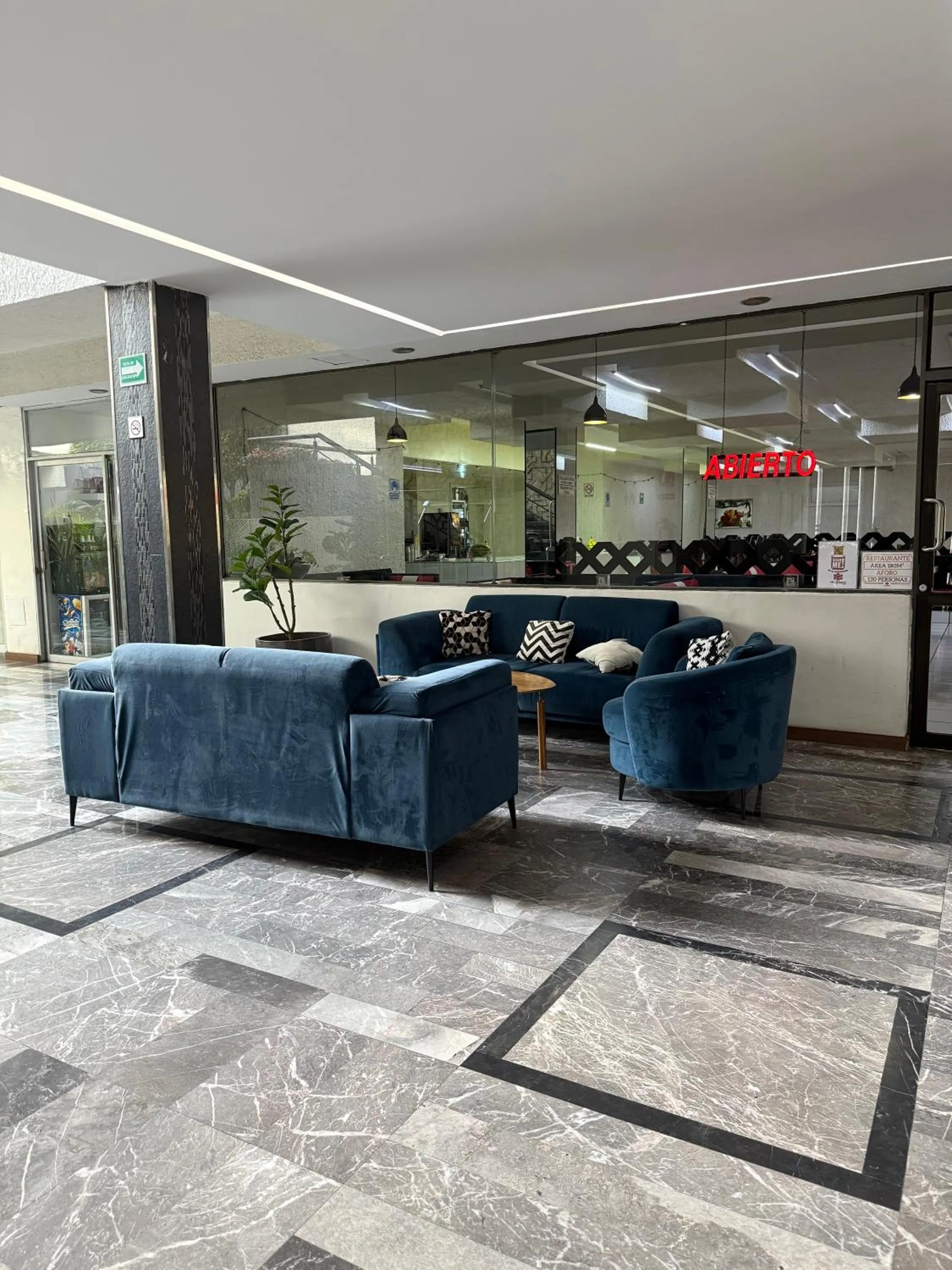 Lobby or reception in Hotel Las Pergolas