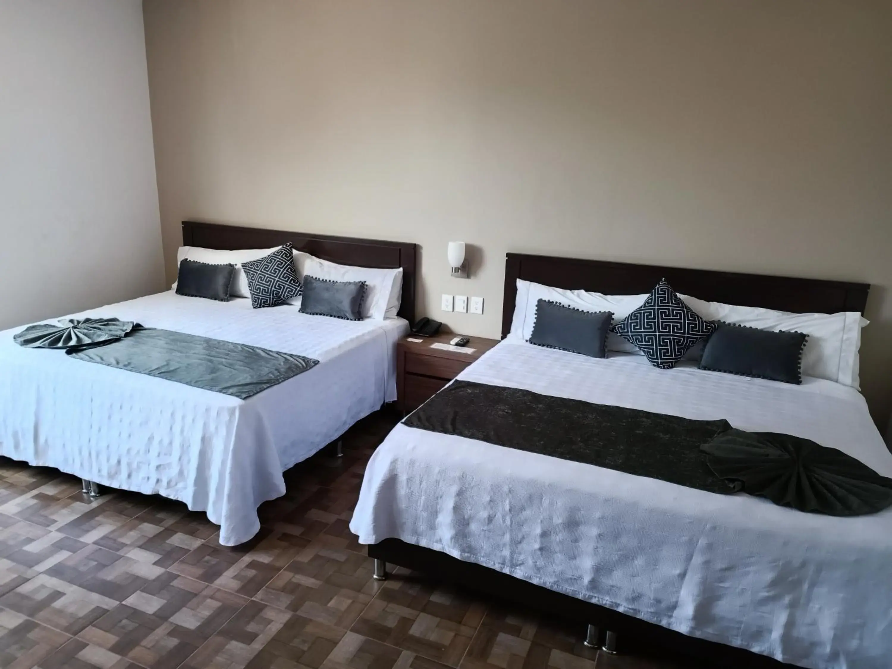 Bed in Hotel Las Pergolas Bed in Hotel Las Pergolas