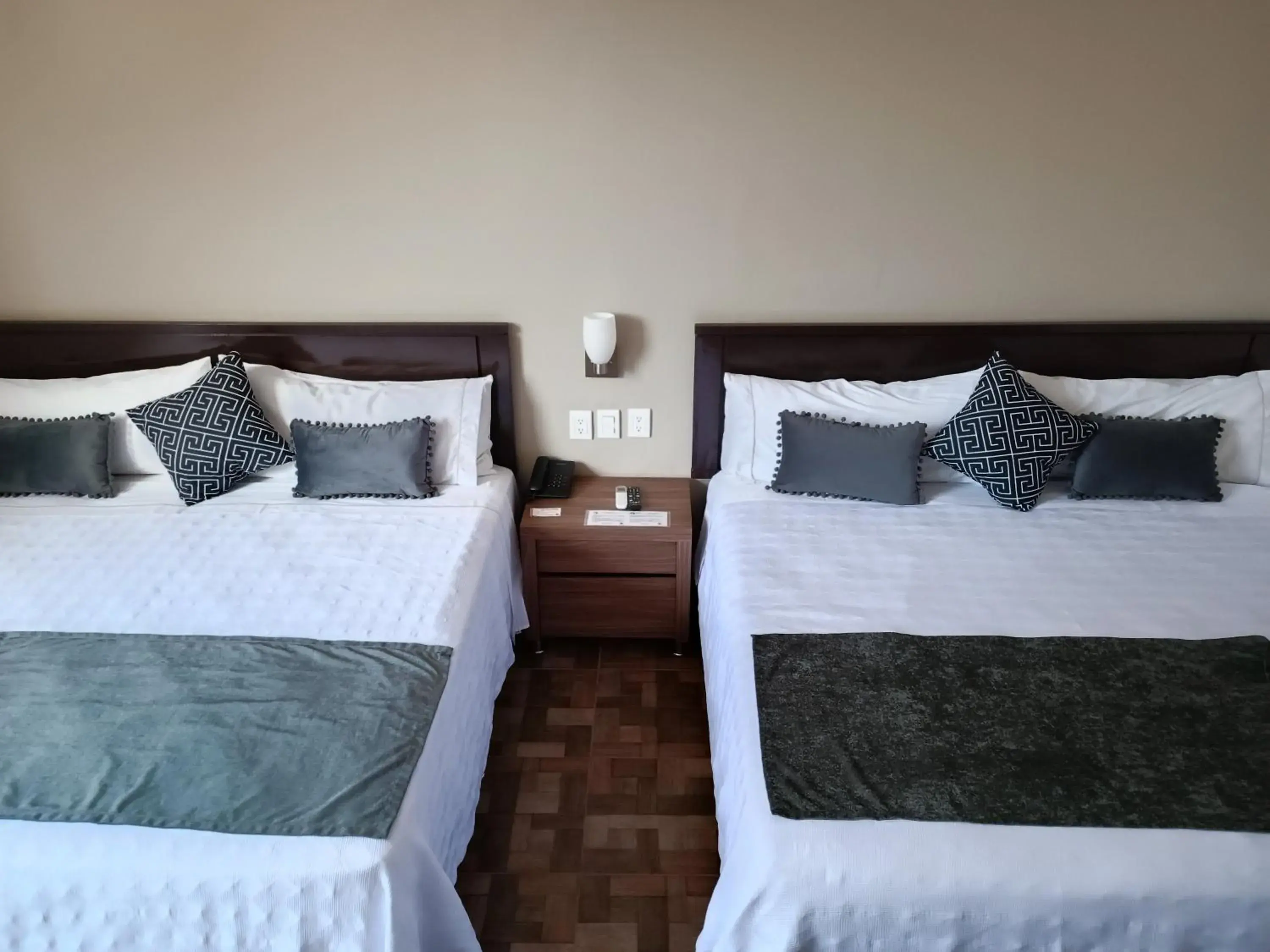 Bed in Hotel Las Pergolas Bed in Hotel Las Pergolas