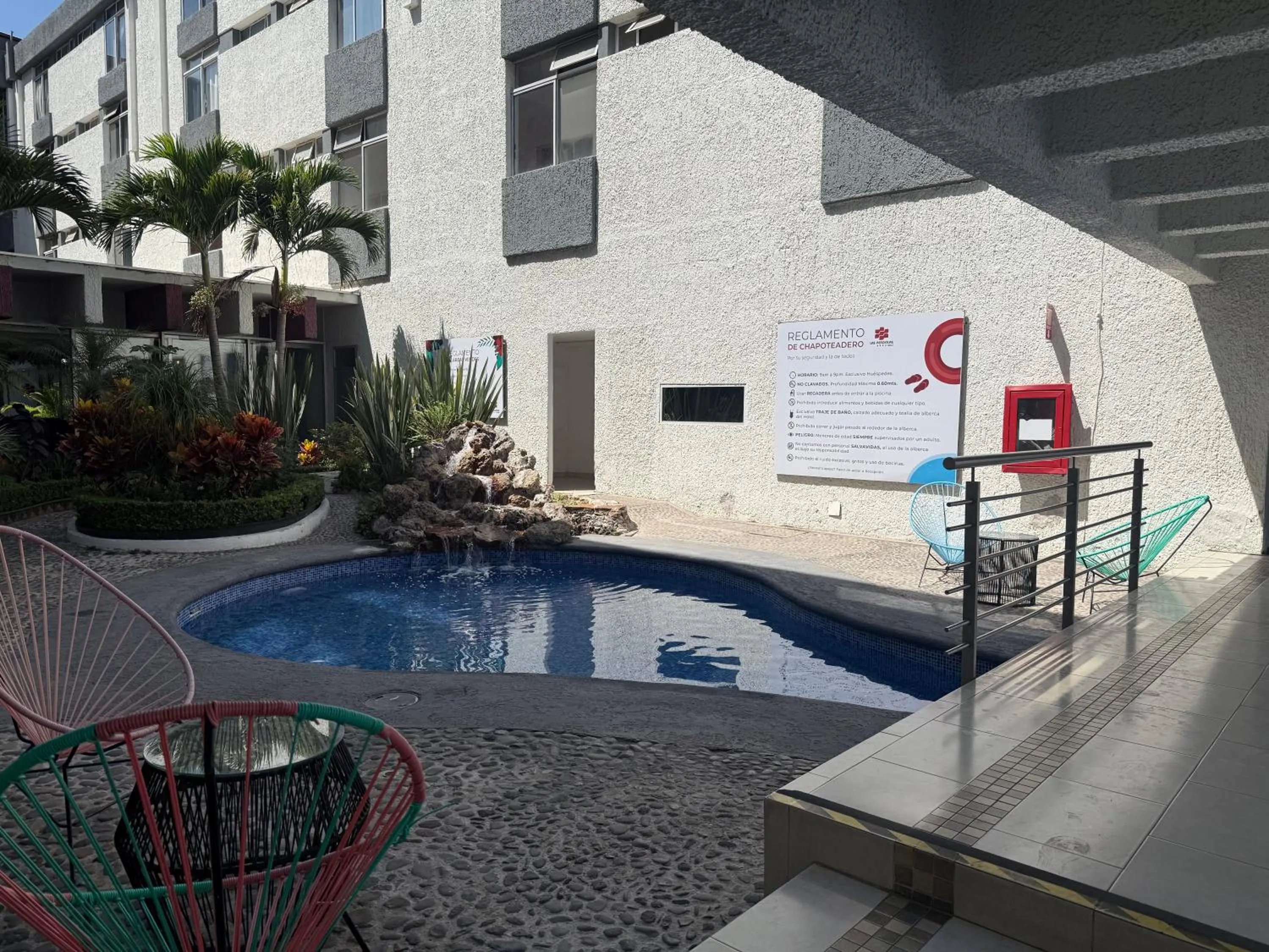 Swimming pool in Hotel Las Pergolas