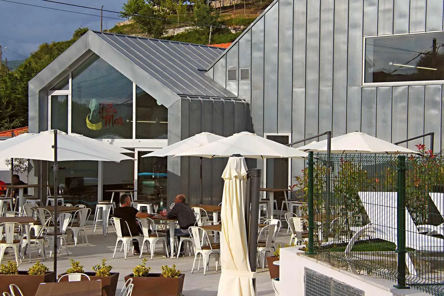 Balcony/Terrace in A Filla do Mar