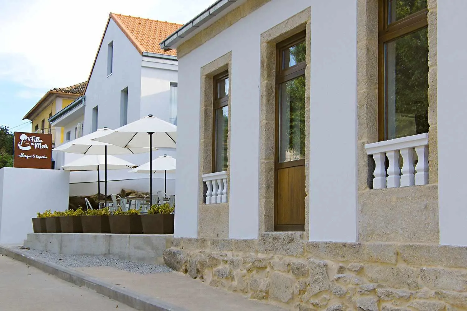 Facade/entrance in A Filla do Mar