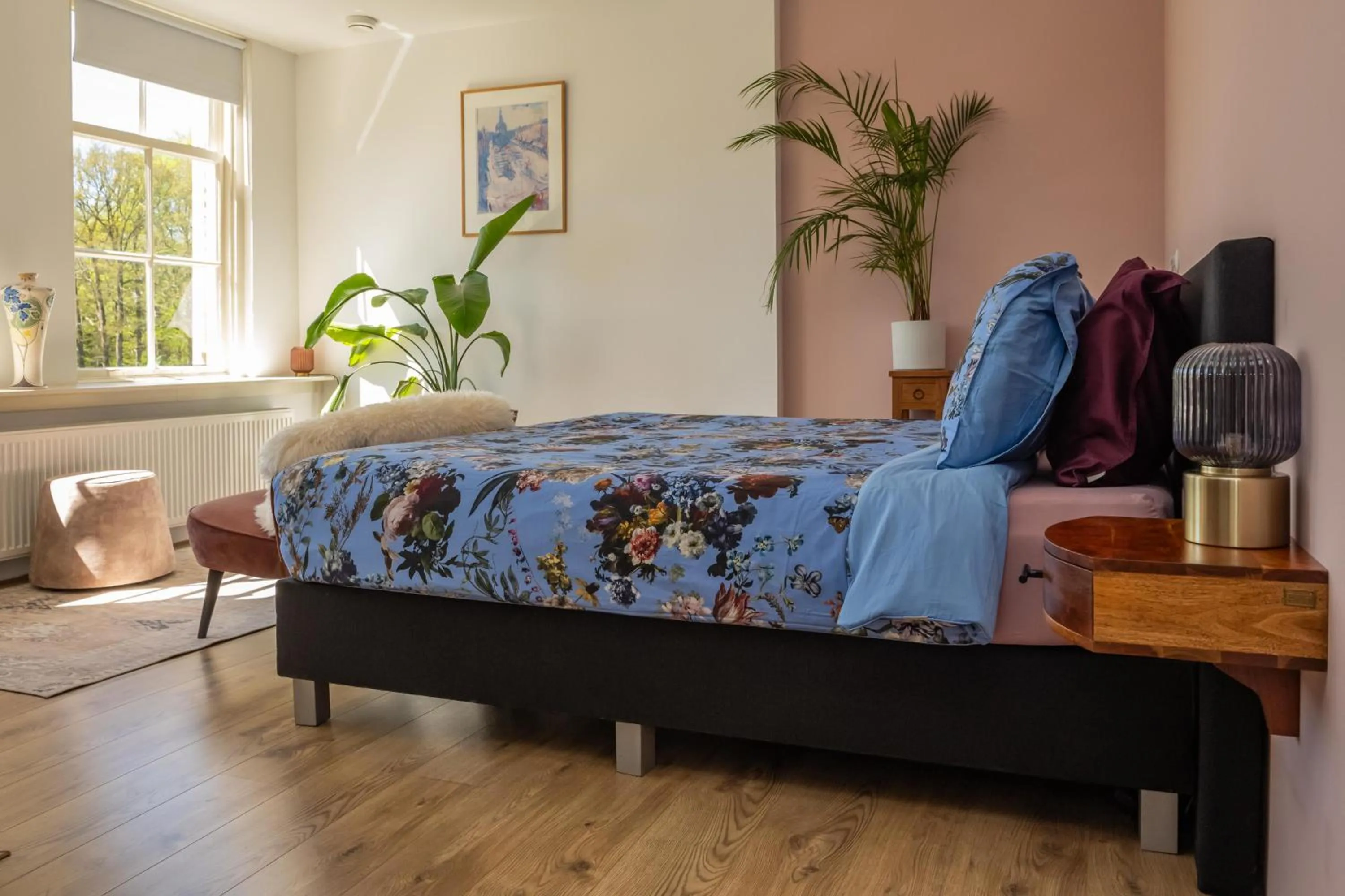 Bedroom, Bed in Klein Soestdijk