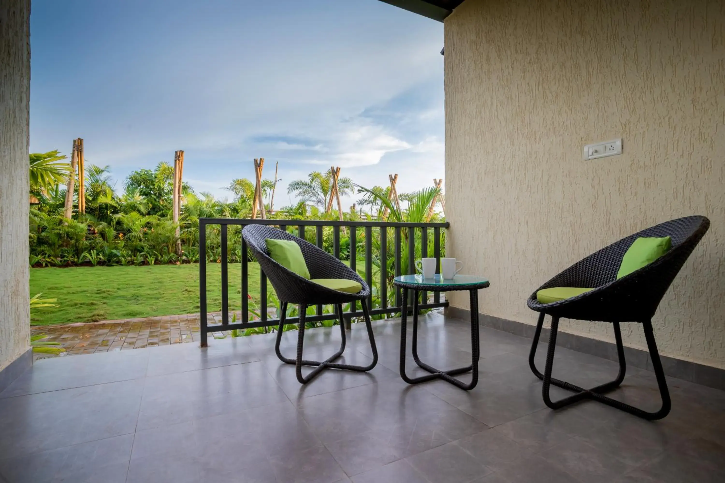 View (from property/room) in Sibaya Beach Resort, Morjim View (from property/room) in Sibaya Beach Resort, Morjim